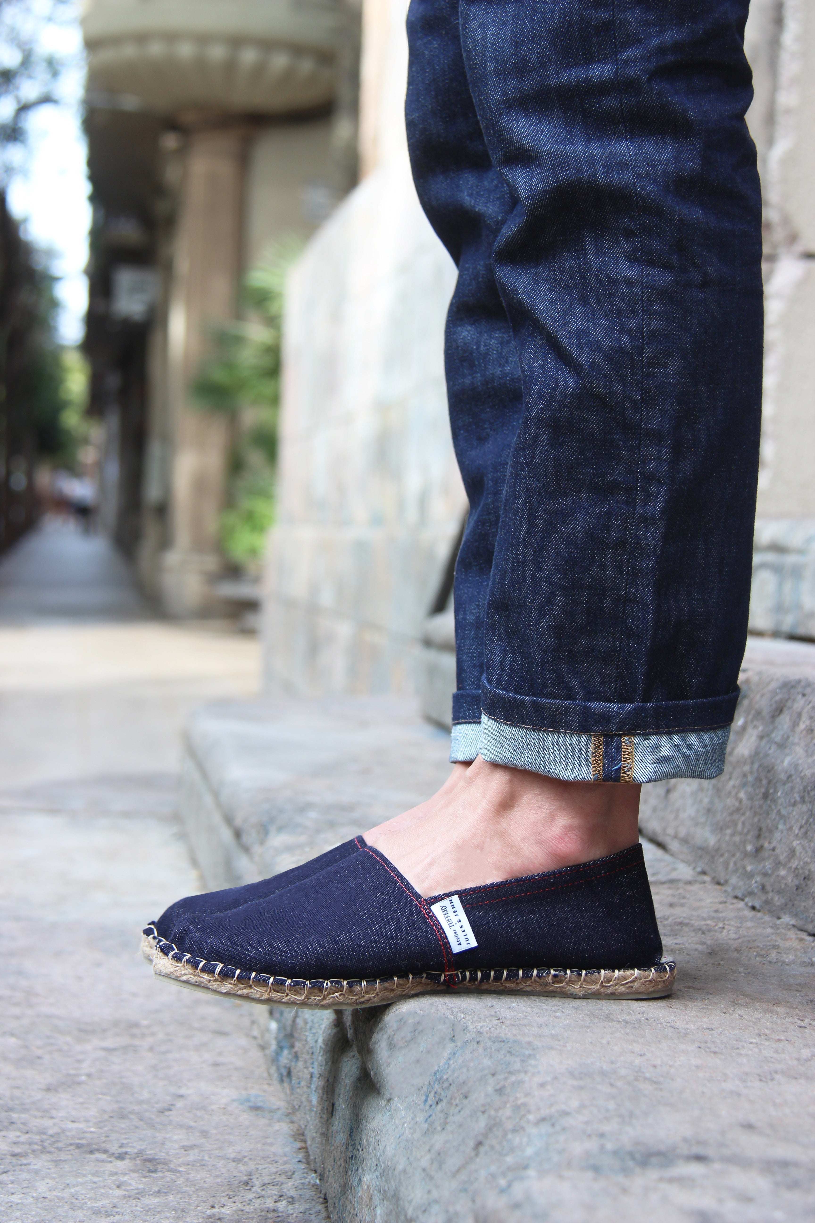 Bienvenue à Nahia : l'espadrille en jean JULES & JENN x Atelier Tuffery !