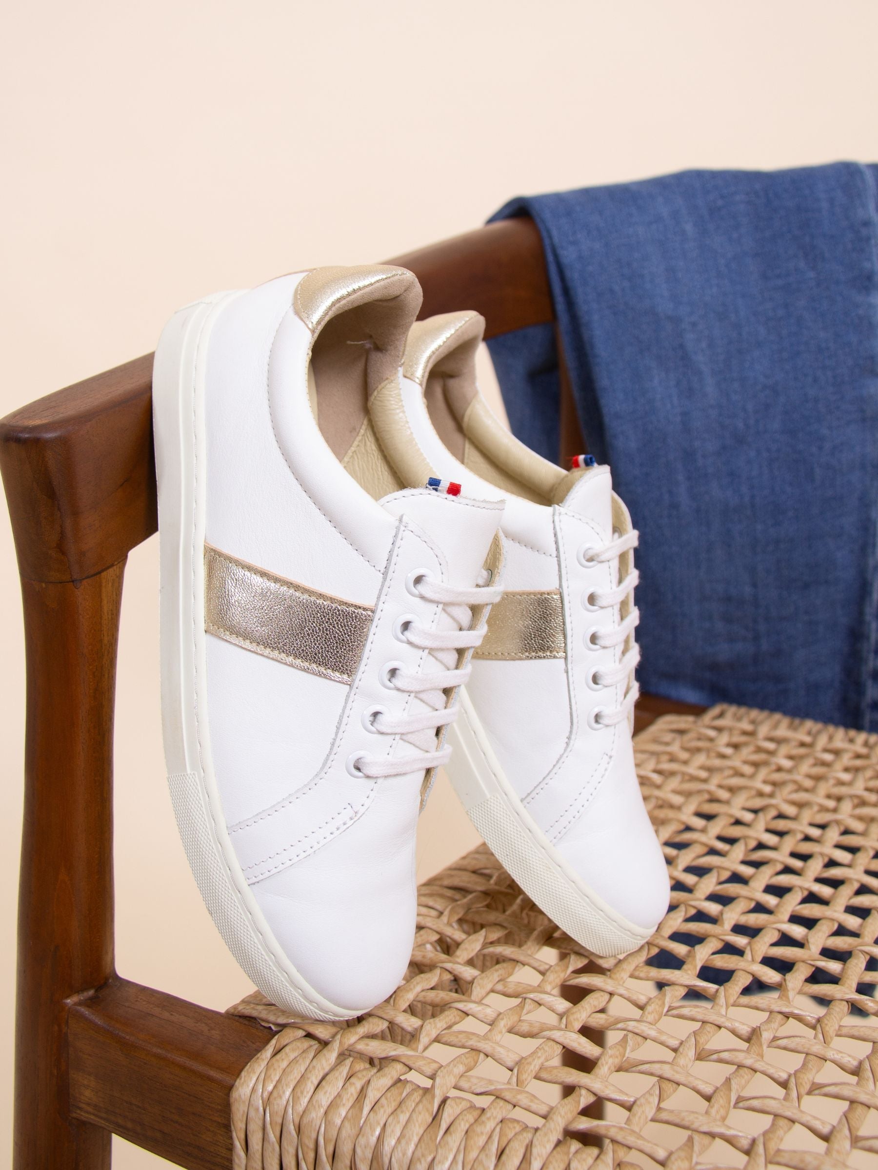 Baskets made in France femme