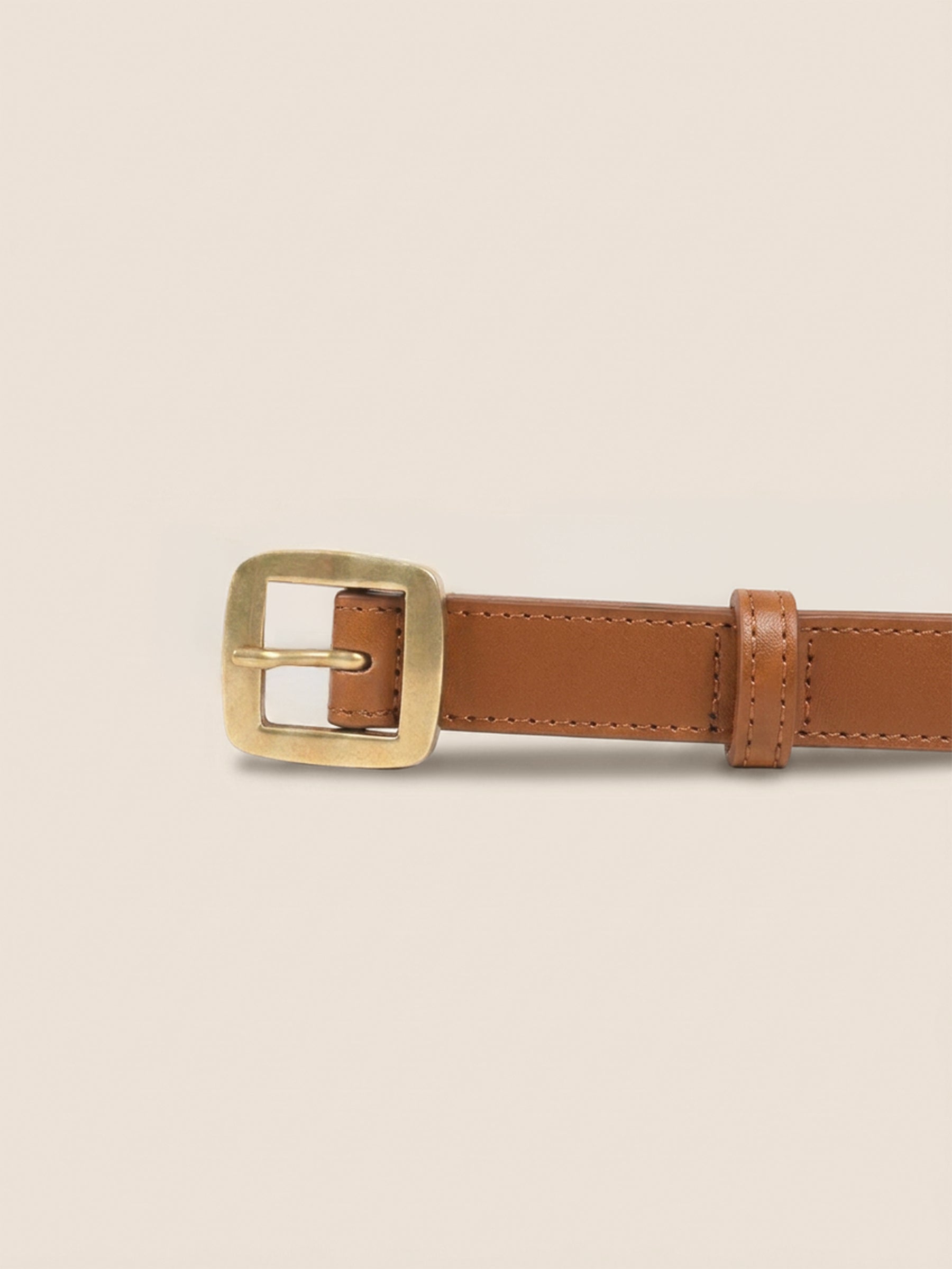 photo vue profil ceinture alix cuir camel jules jenn