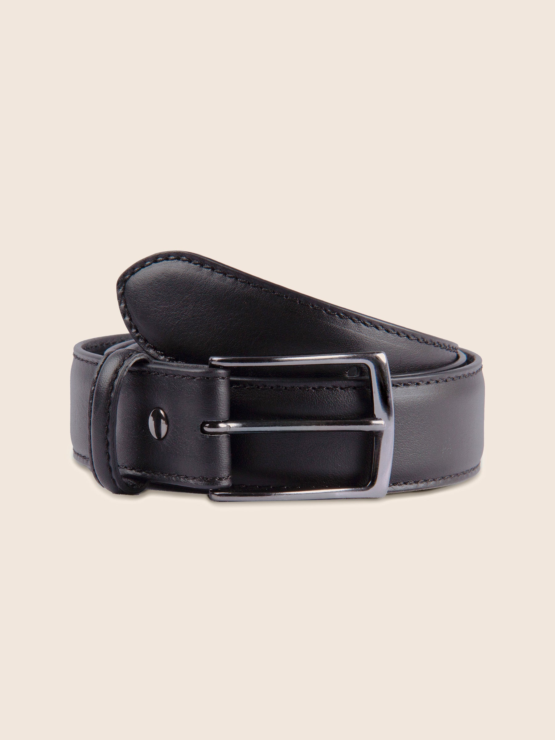 ceinture madrid cuir noir jules jenn