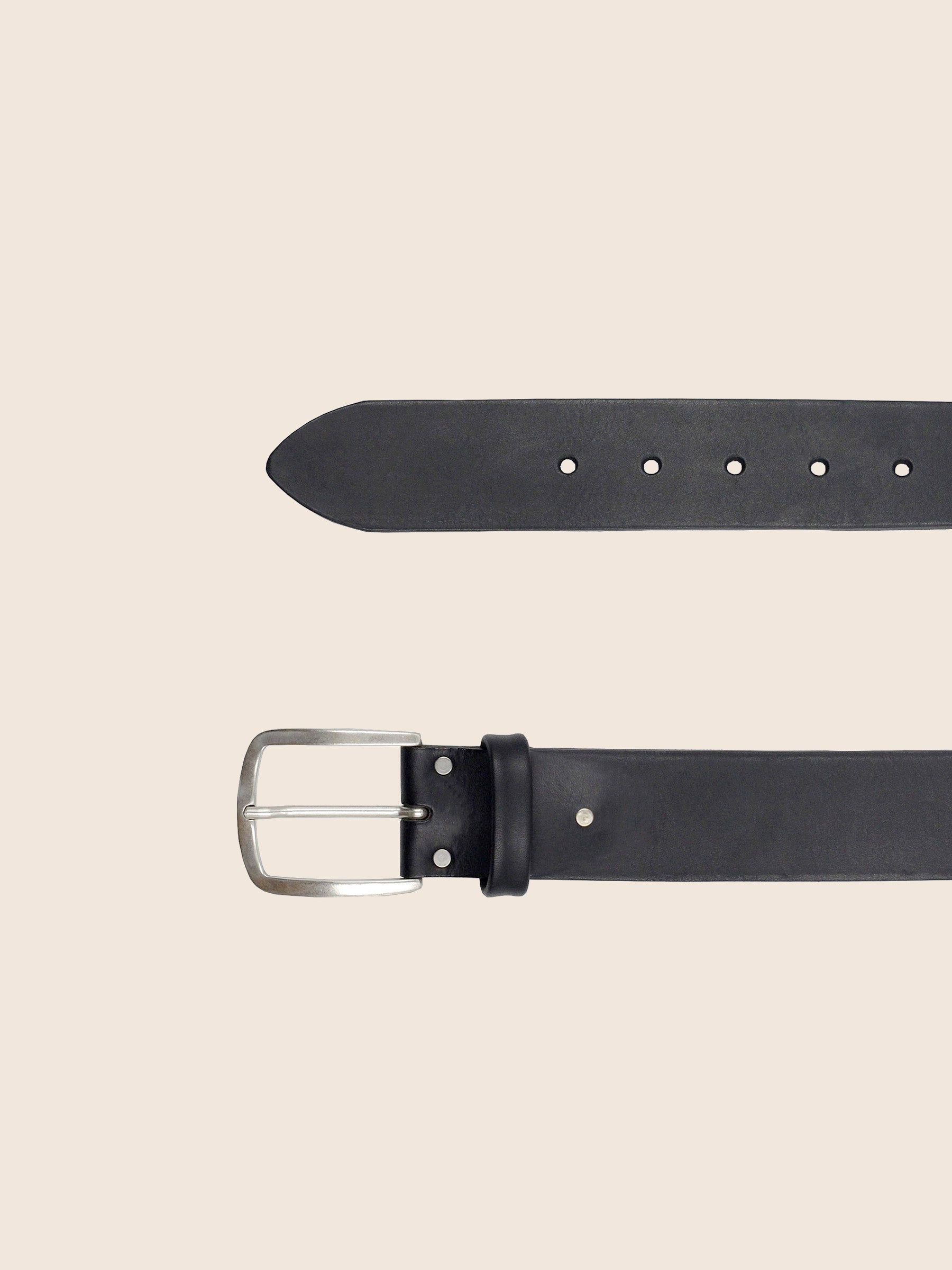 vue dessus ceinture paris cuir noir jules jenn