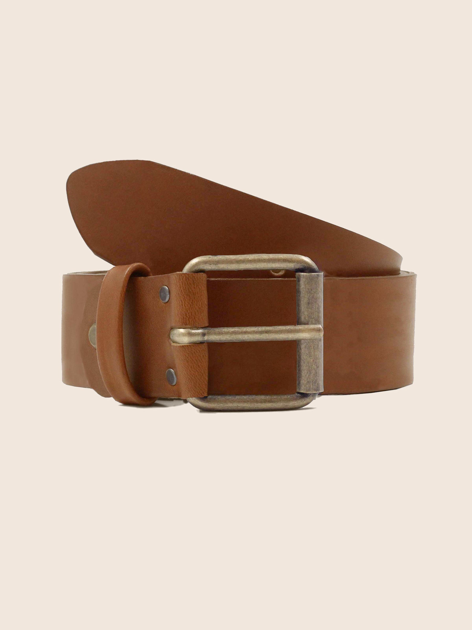 ceinture week-end cuir cognac jules jenn