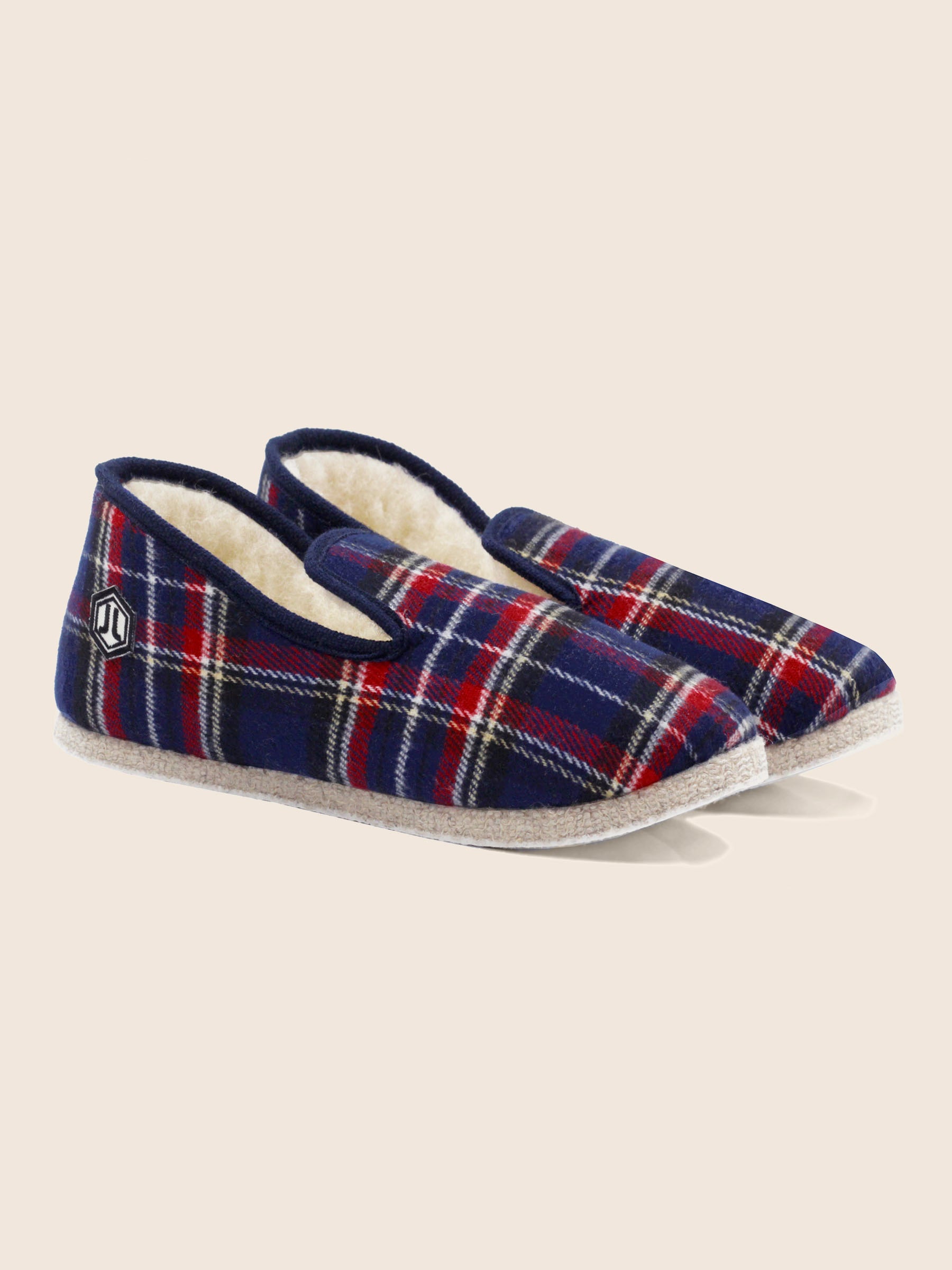 charentaises ecossais bleu jules jenn