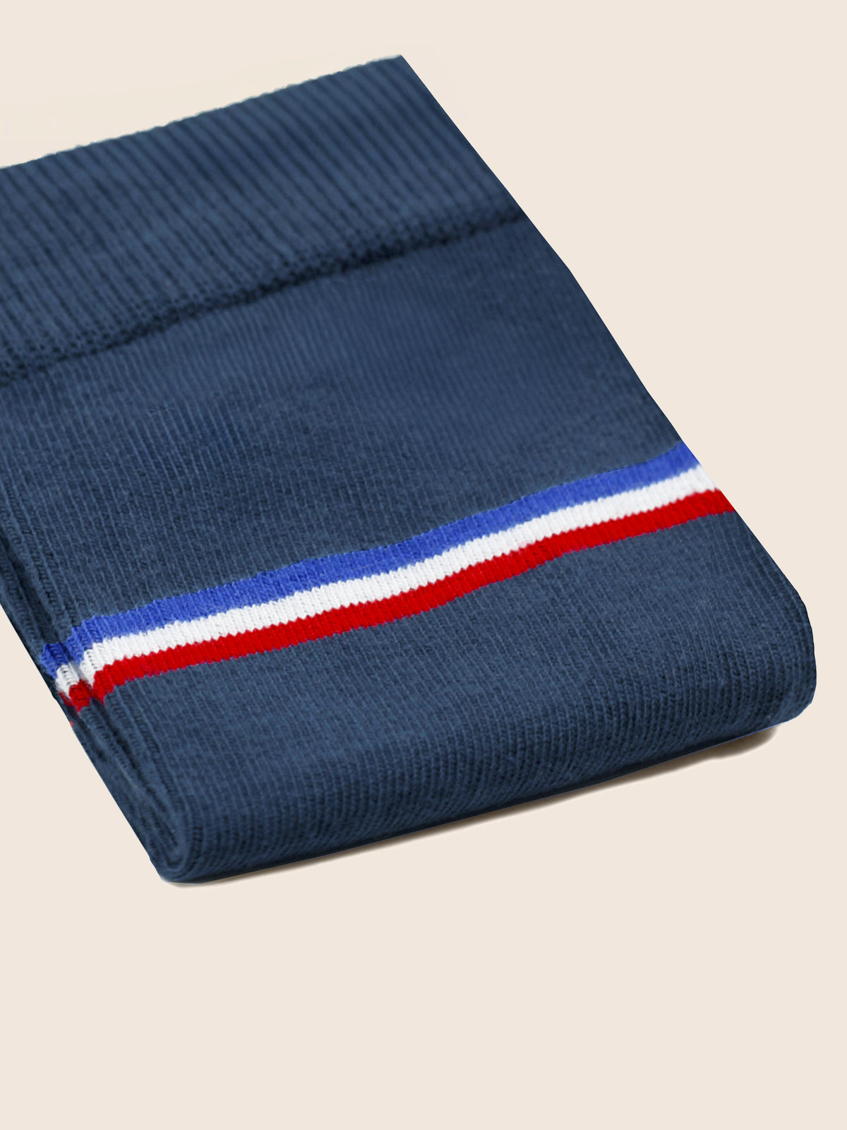 Chaussettes coton bleu