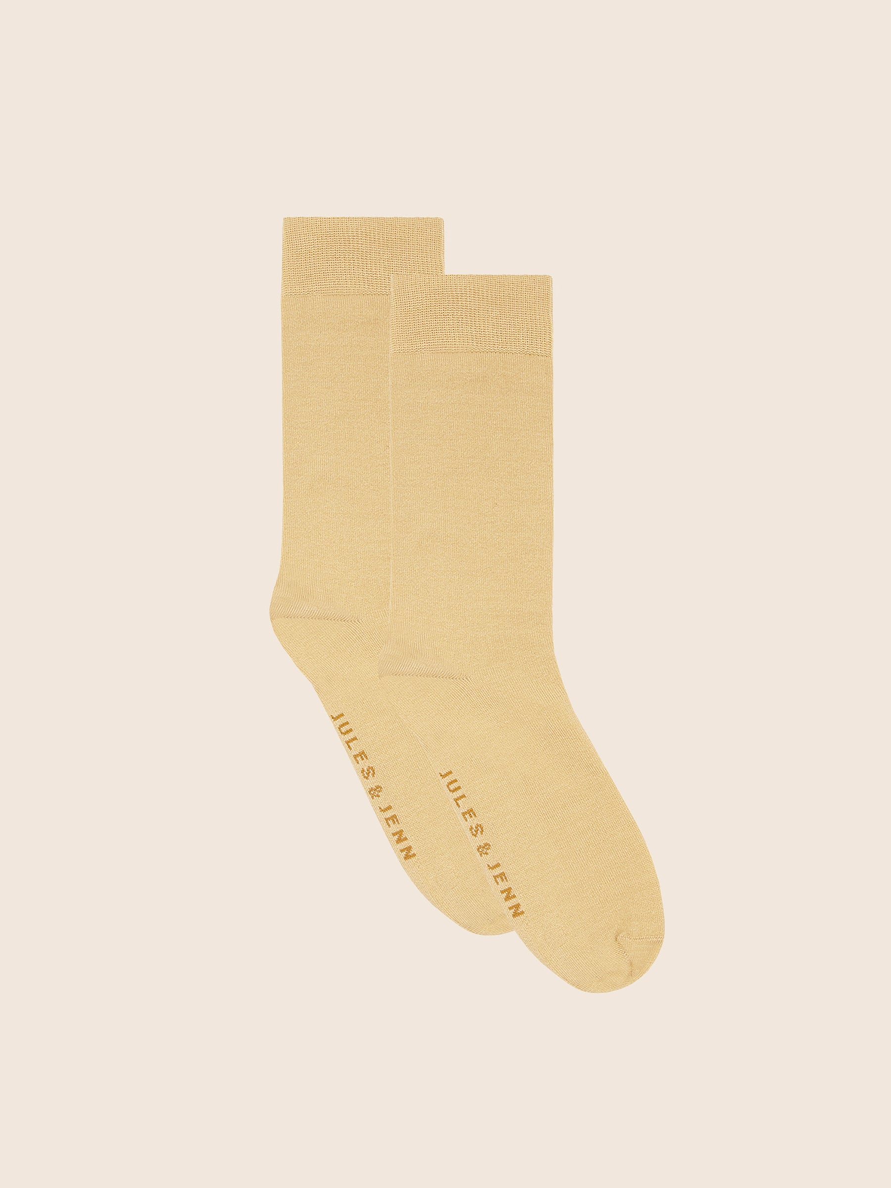 Chaussettes fil d'Ecosse beige