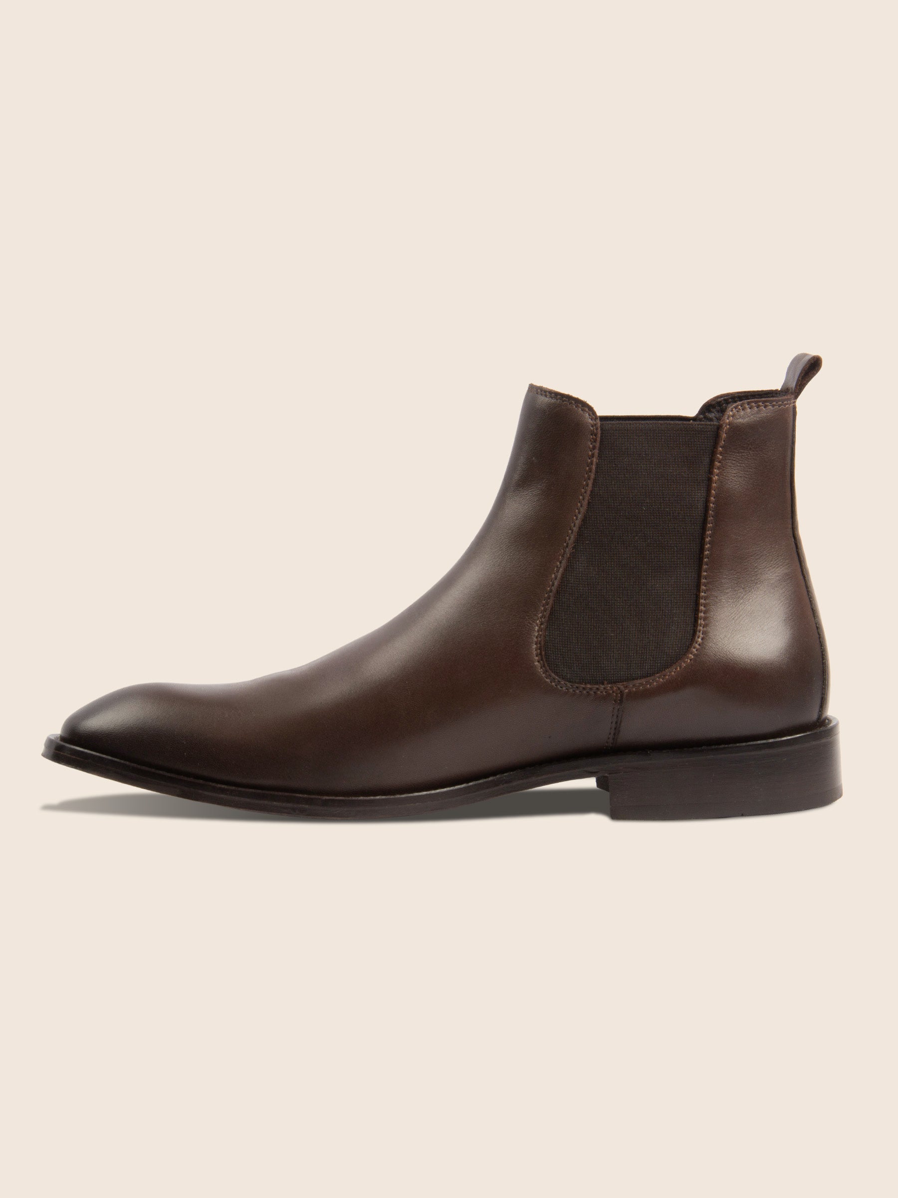 vue intérieur chelsea boots cuir marron jules&jenn