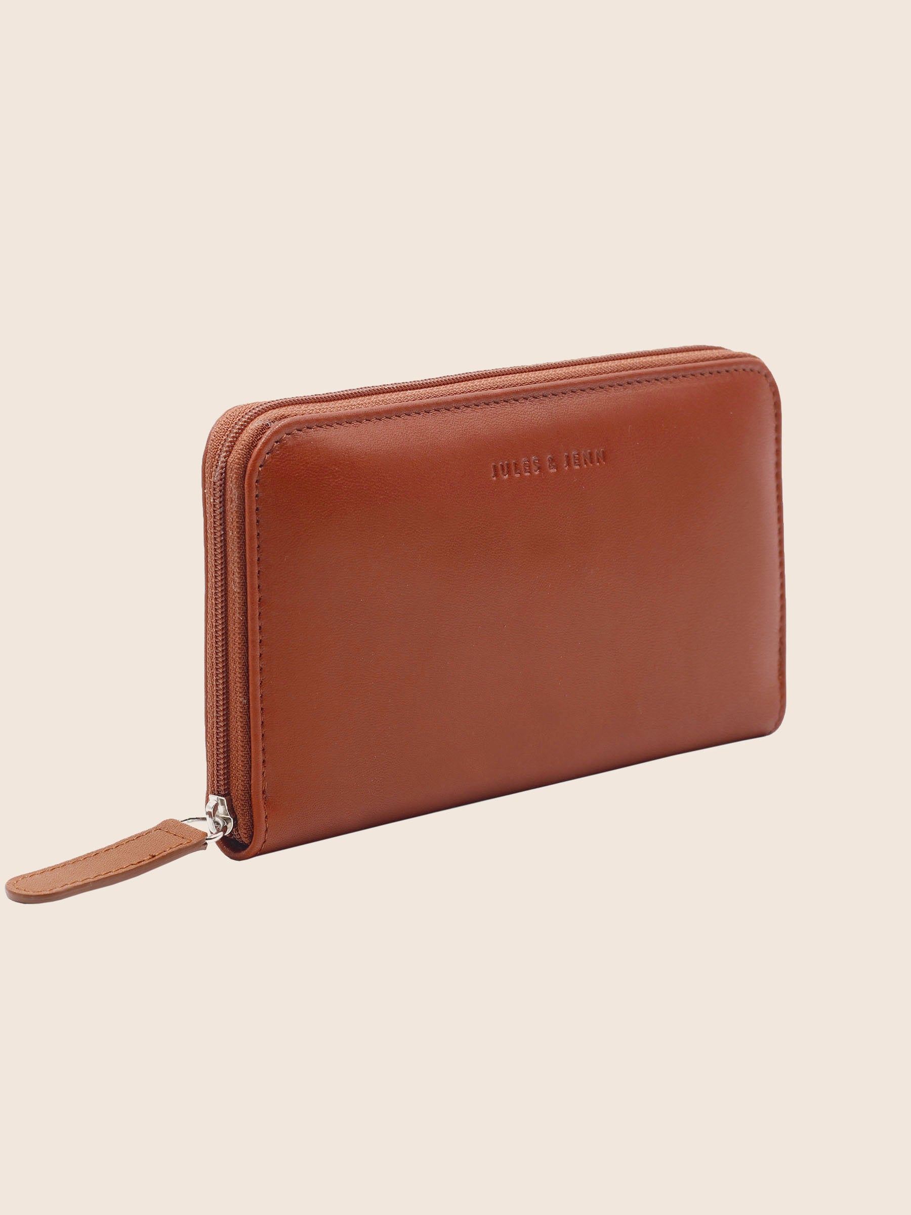 vue debout du compagnon cuir brique jules jenn