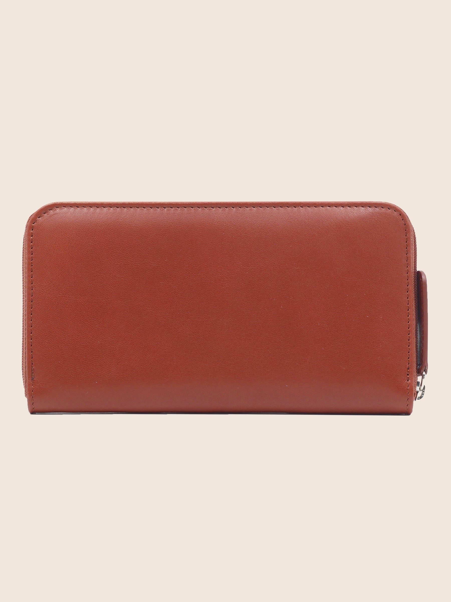 vue arriere du compagnon cuir brique jules jenn