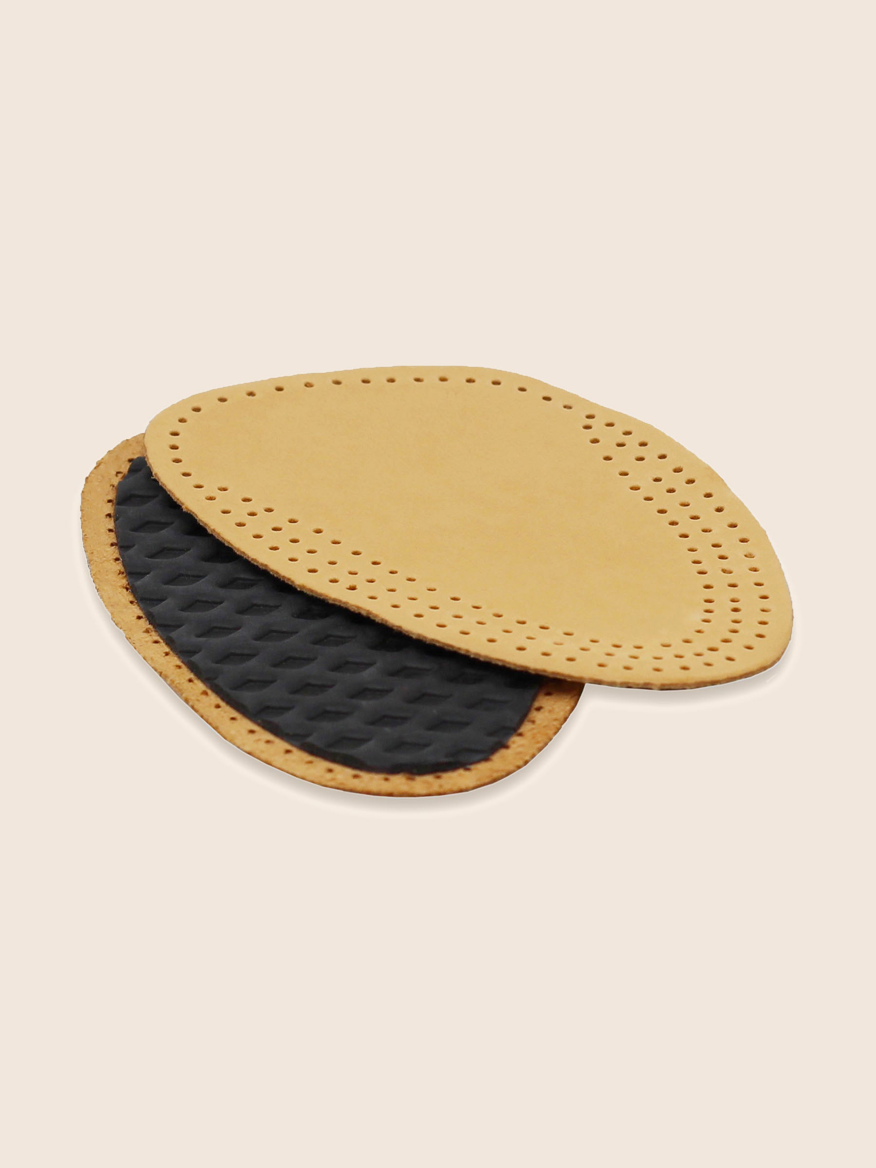 Zoom demi-semelles en cuir JULES JENN