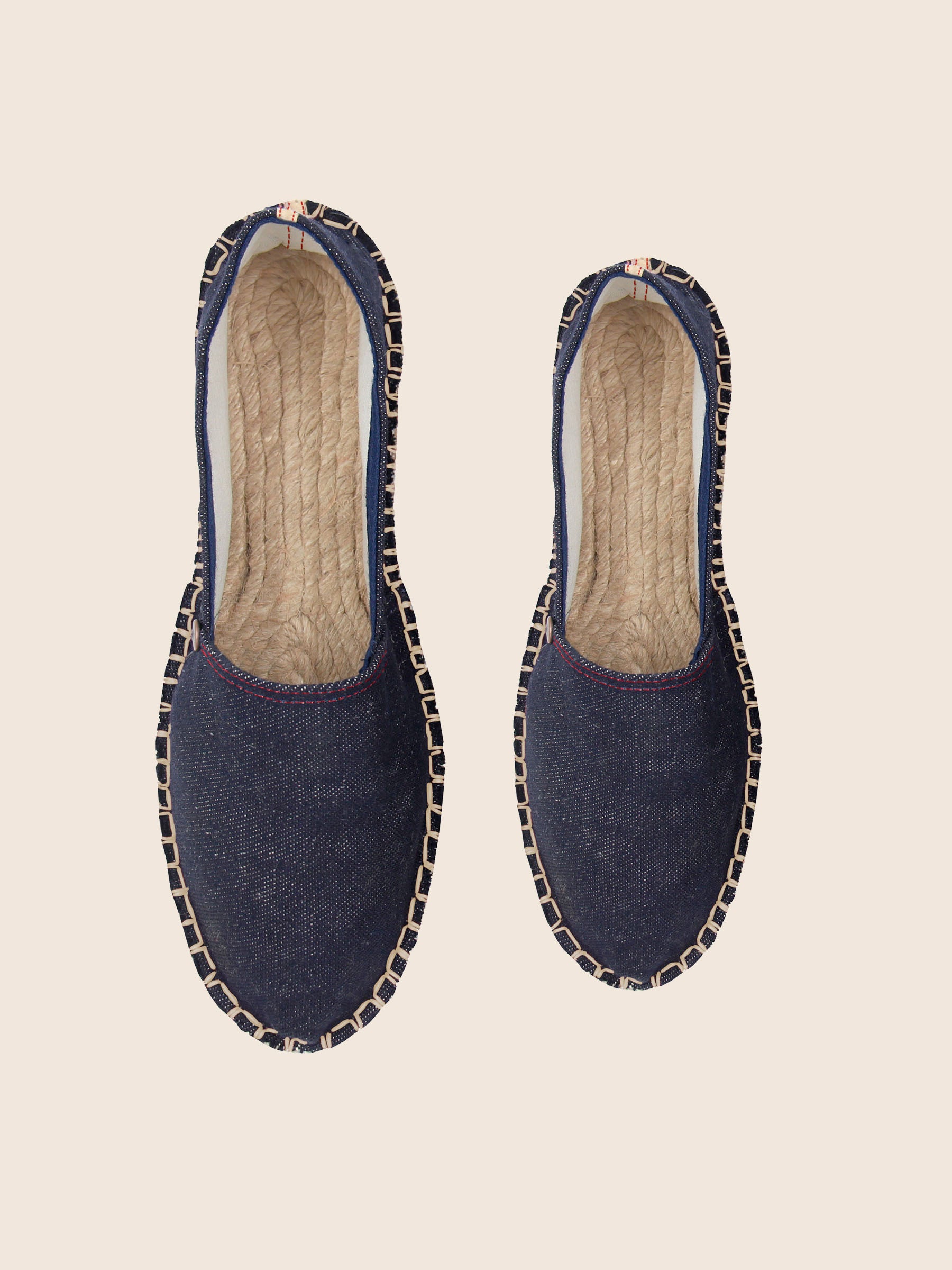 vue dessus espadrilles nahia jules jenn x atelier tuffery