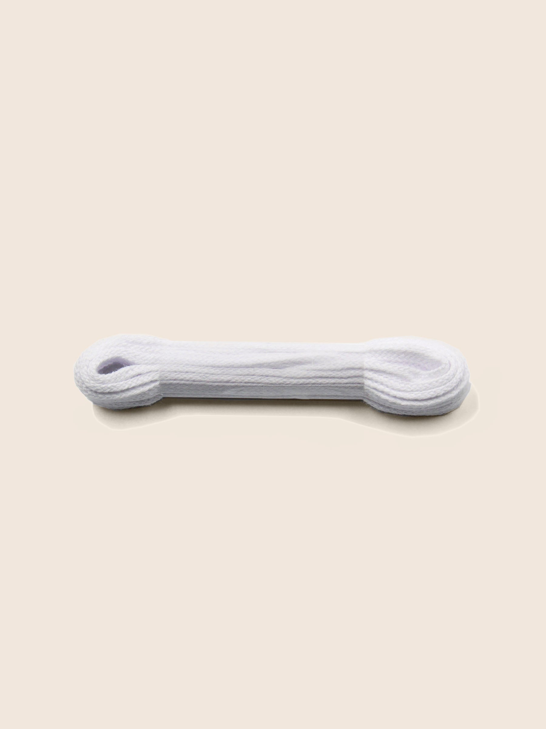 lacets plats coton blanc jules jenn