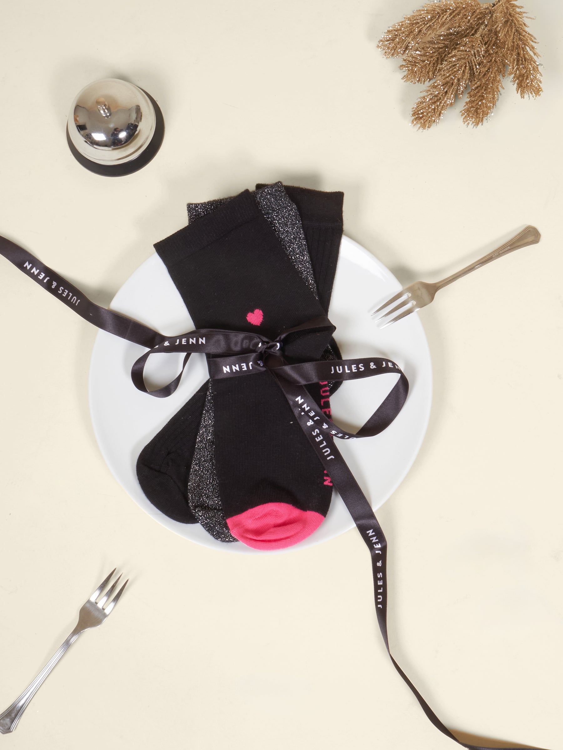 pack chaussettes noir jules jenn