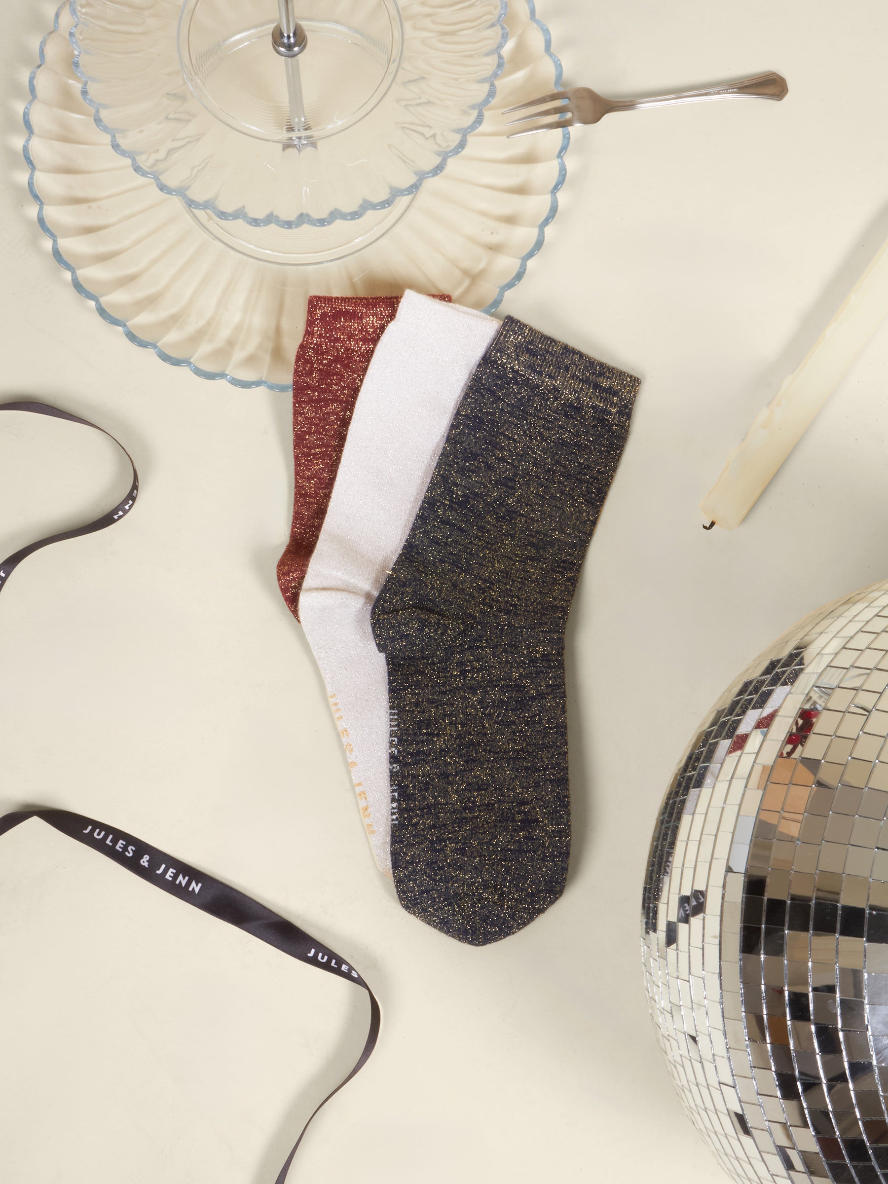pack chaussettes paillettes jules jenn