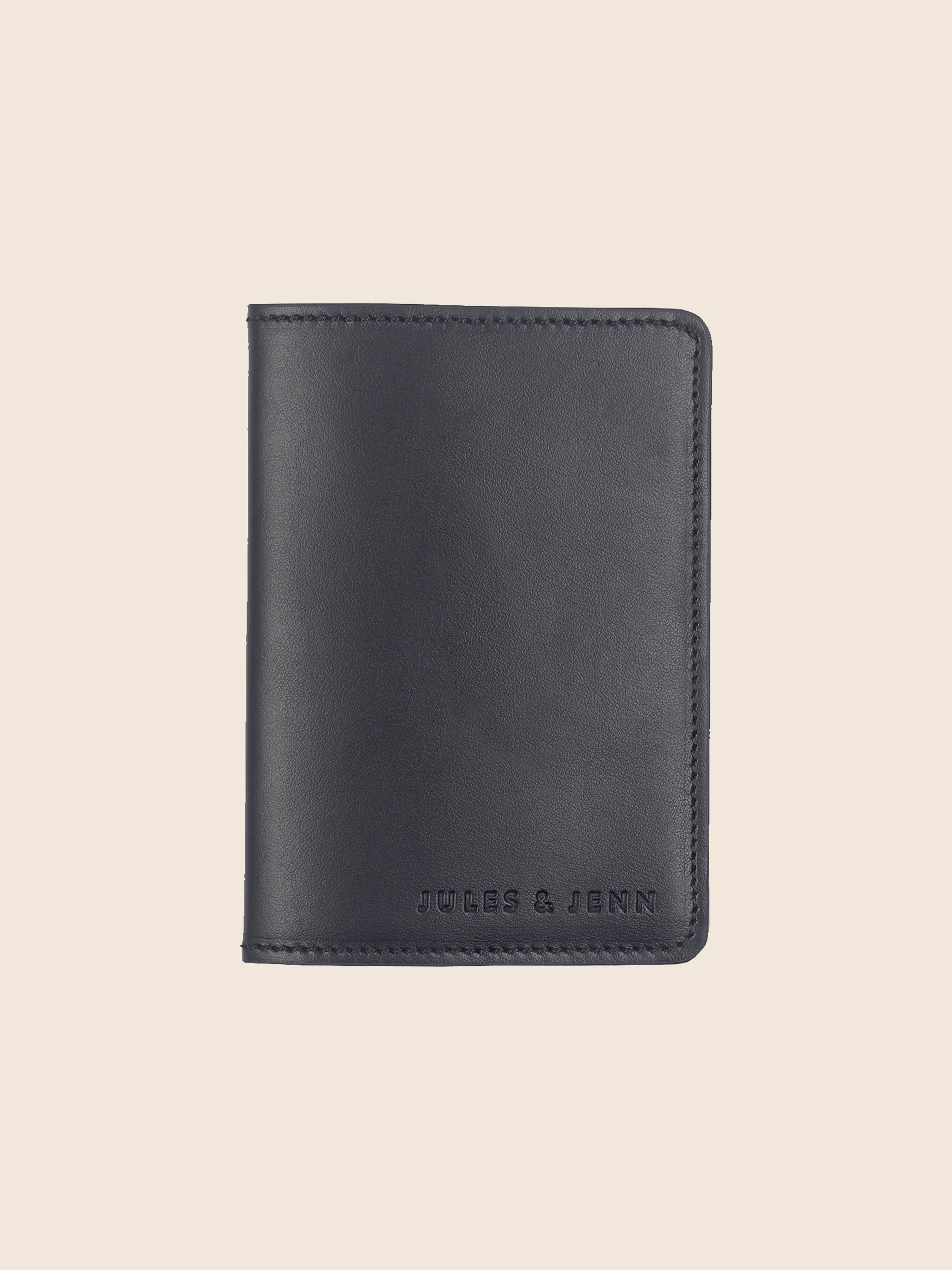 protege passeport cuir noir jules jenn