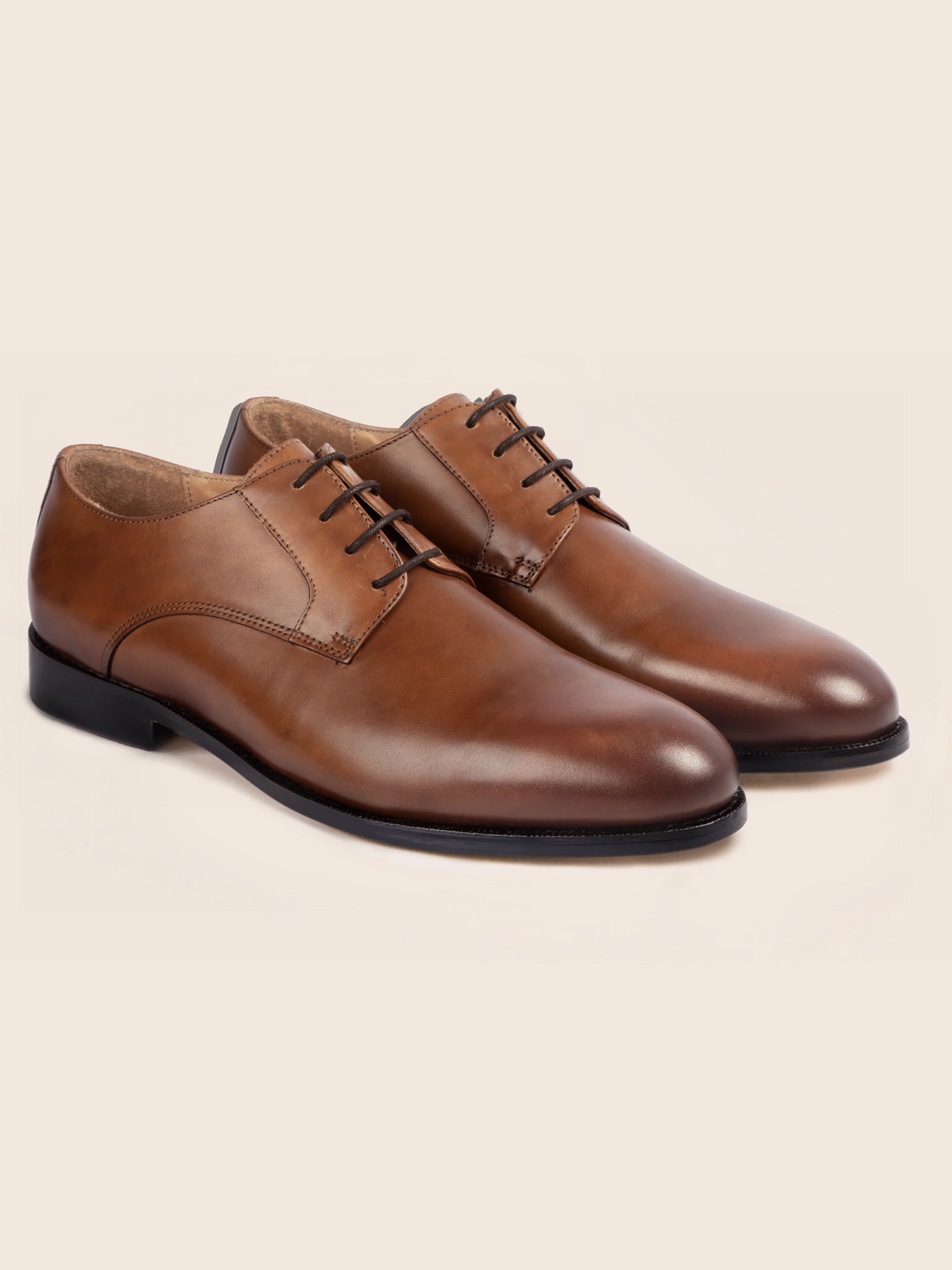 richelieu cuir cognac jules jenn