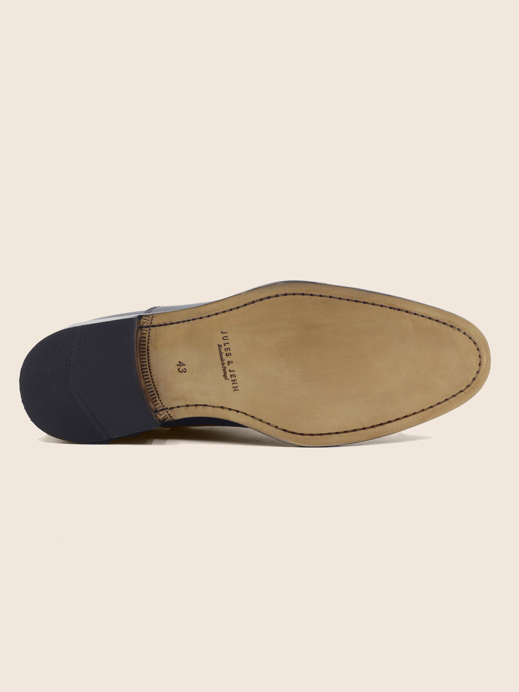 vue semelle richelieu oxford cuir noir jules jenn