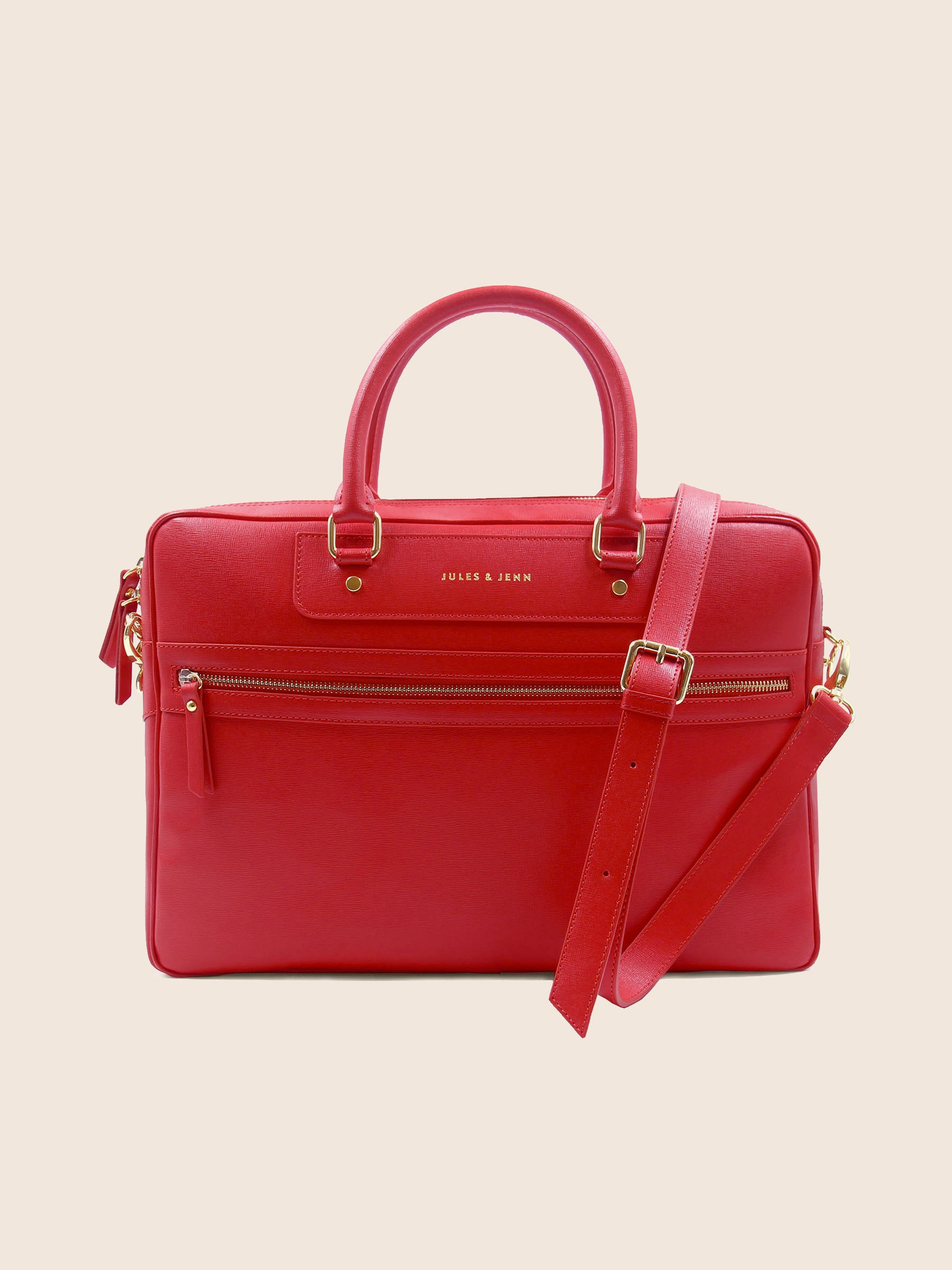 sacoche cuir grave rouge jules jenn