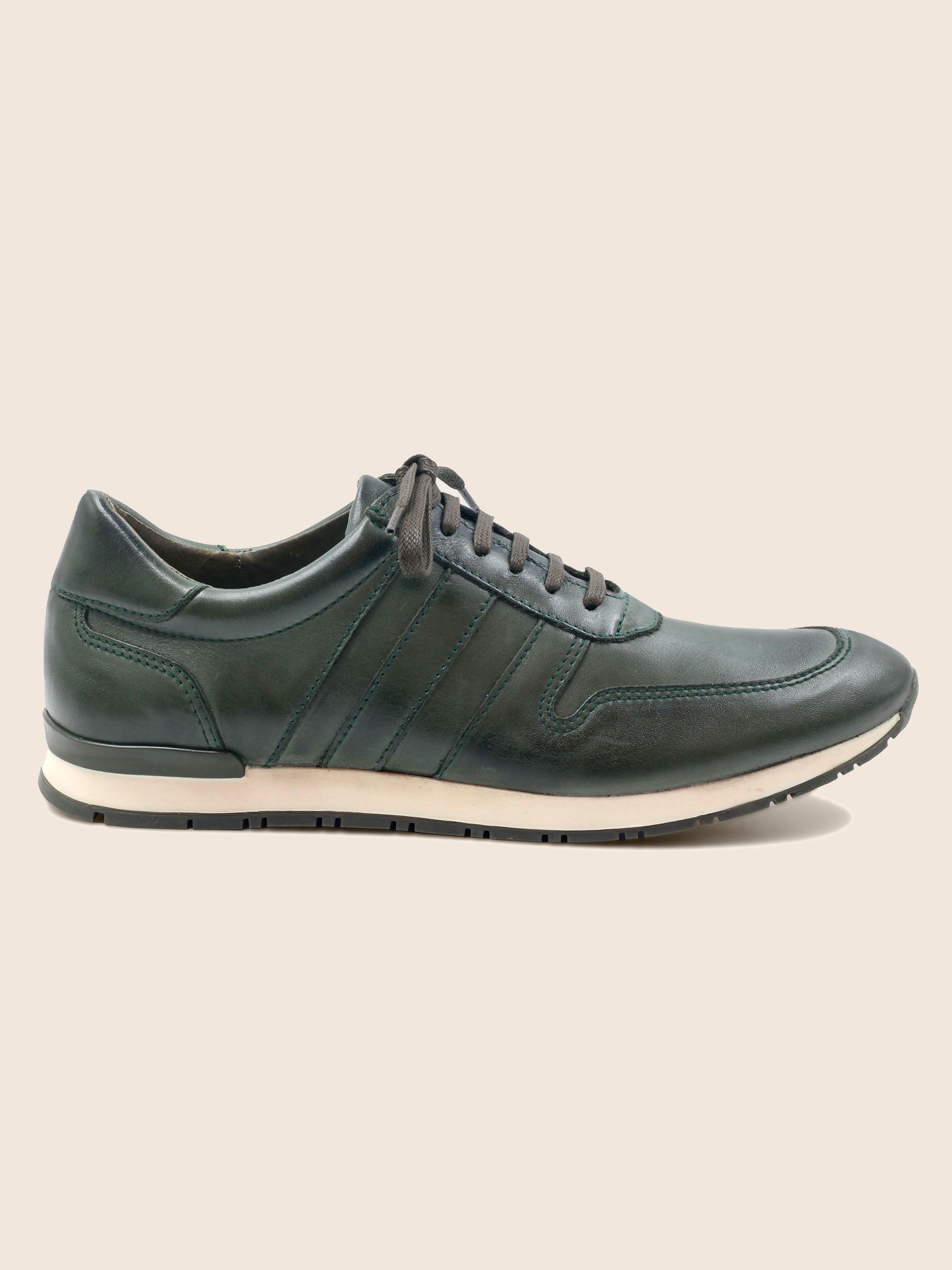 vue extérieur sneakers cuir vert jules jenn
