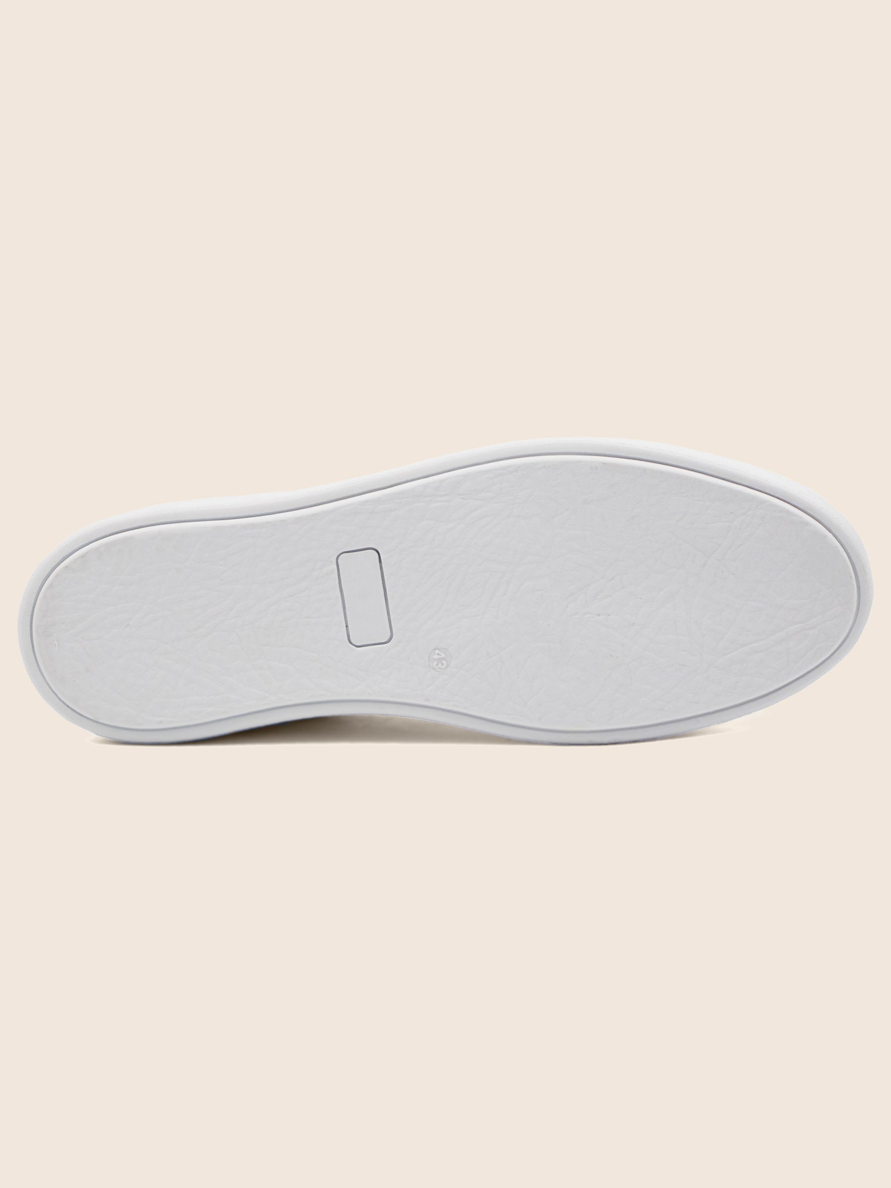 vue semelle tennis lacet homme cuir blanc jules & jenn