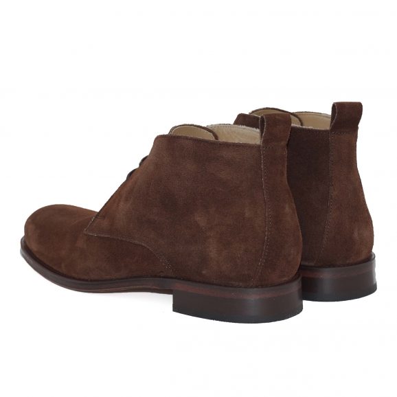 Desert Boots Cuir Daim Marron Fabriqu Es Au Portugal Jules Jenn