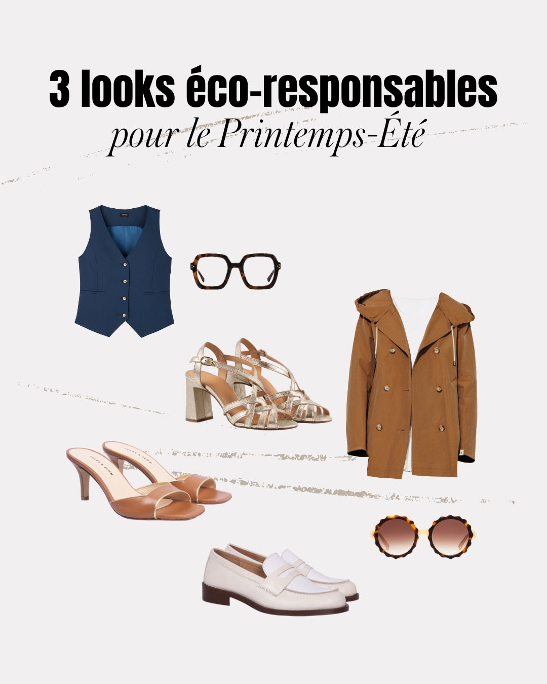 3 looks éco-responsables pour le Printemps-Été