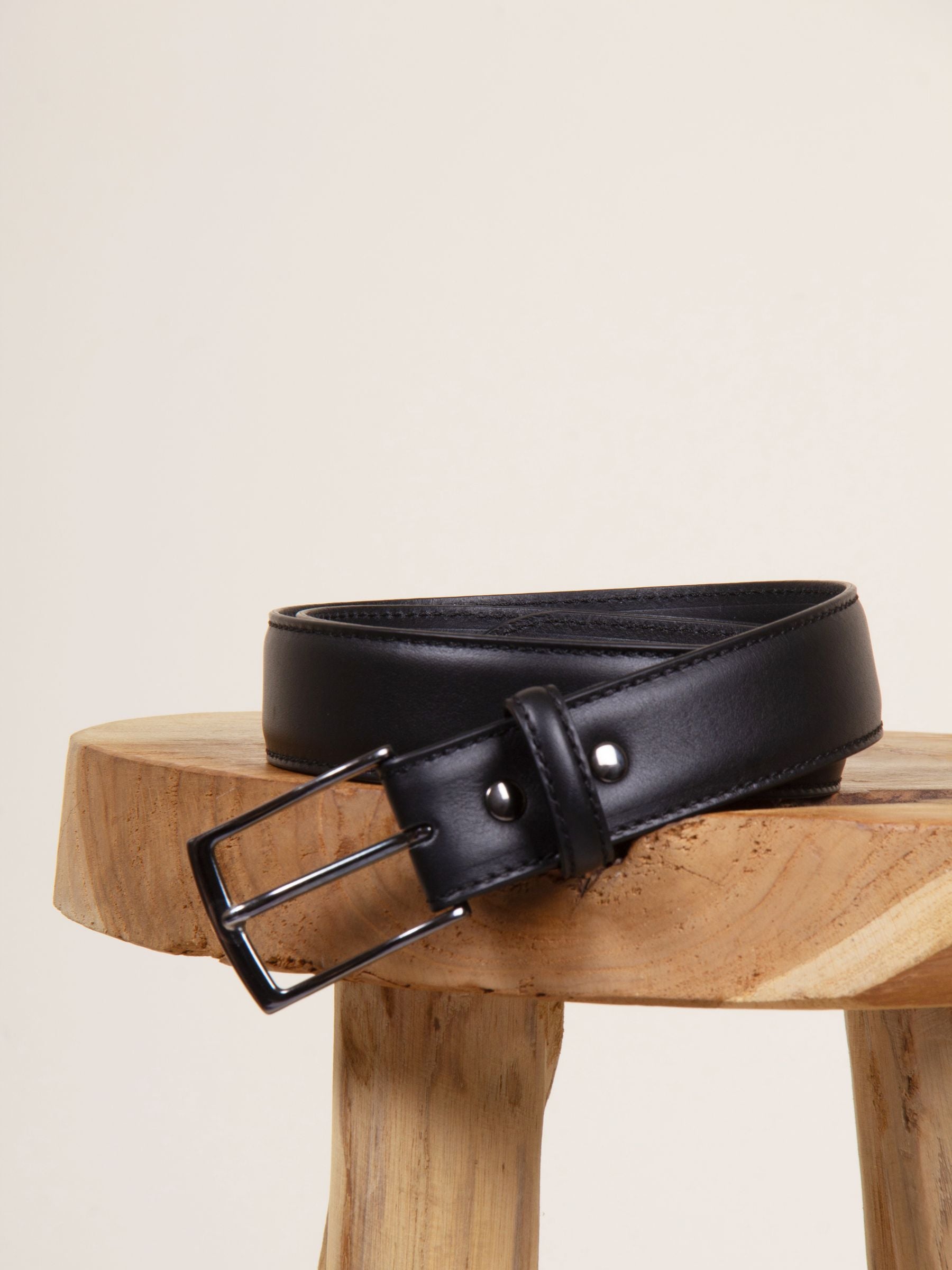 CEINTURE Homme - Ceinture pour homme à boucle plaque classique lettre