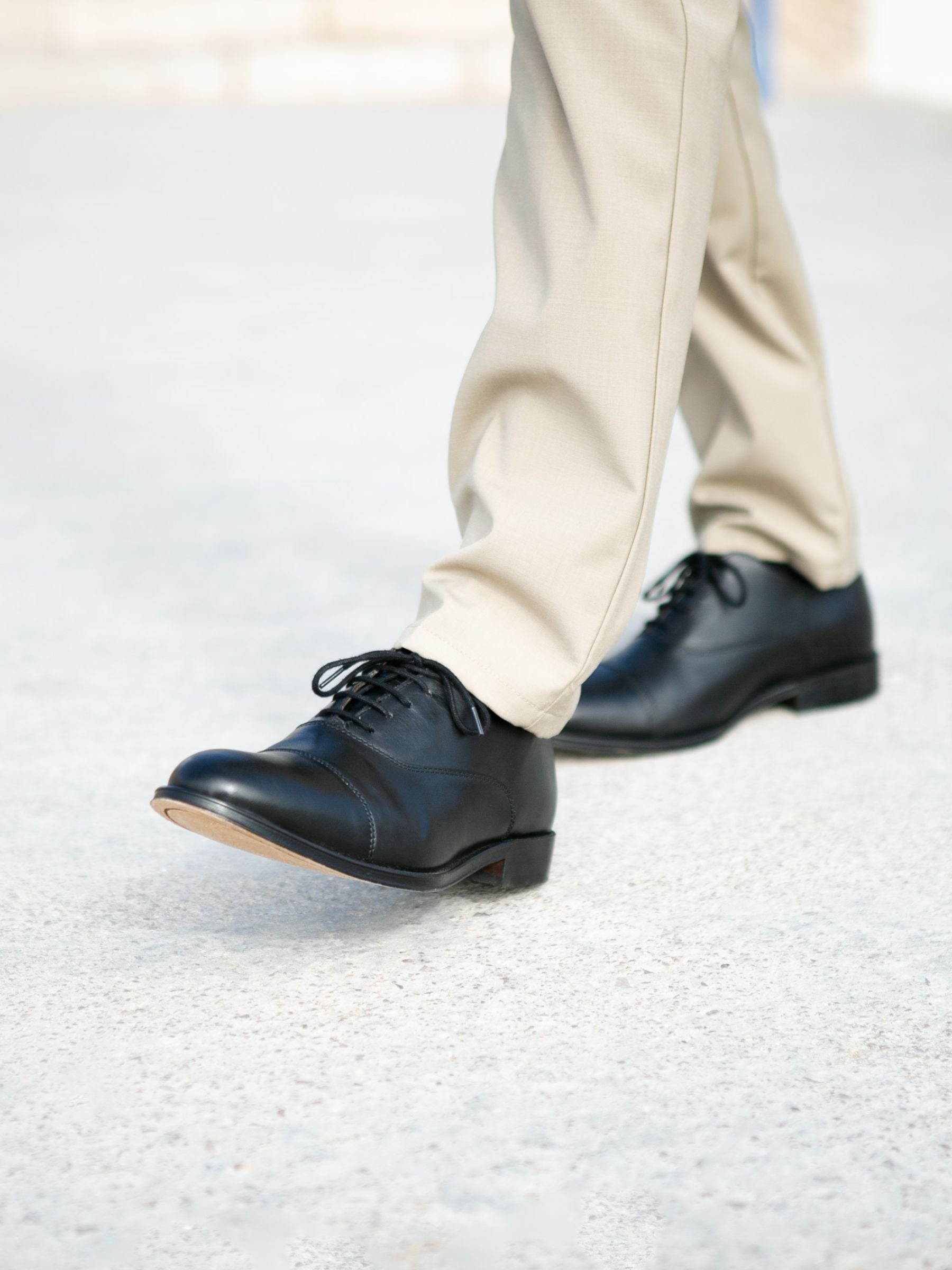 Chaussures Homme En Cuir Vache - Confortables & Antidérapantes - Pour Bureau, Mariage, Rendez-vous