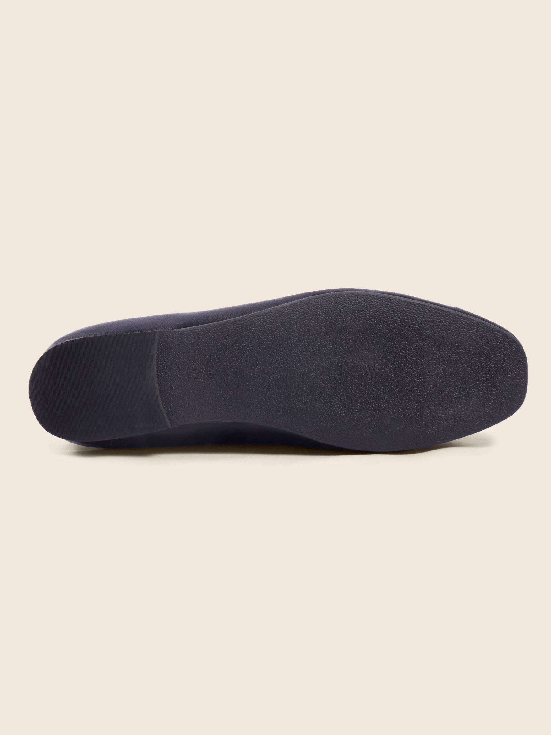 vue dessous ballerines souples paola cuir noir jules & jenn