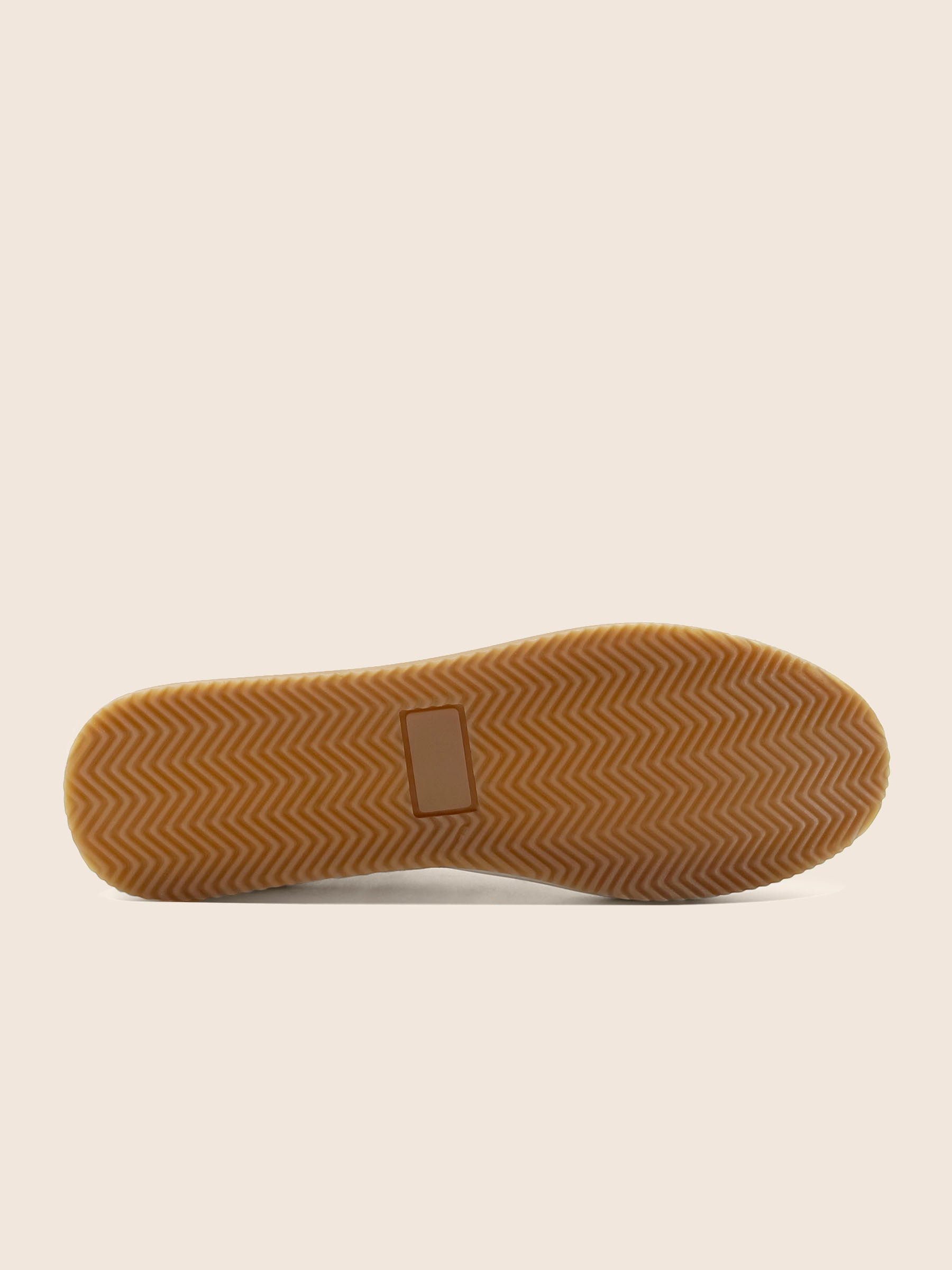 vue dessous baskets gaspard cuir graine cognac jules & jenn