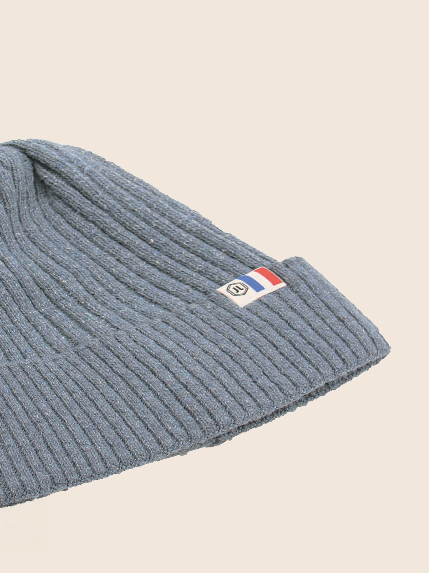 vue serree bonnet coton recycle bleu clair jules & jenn