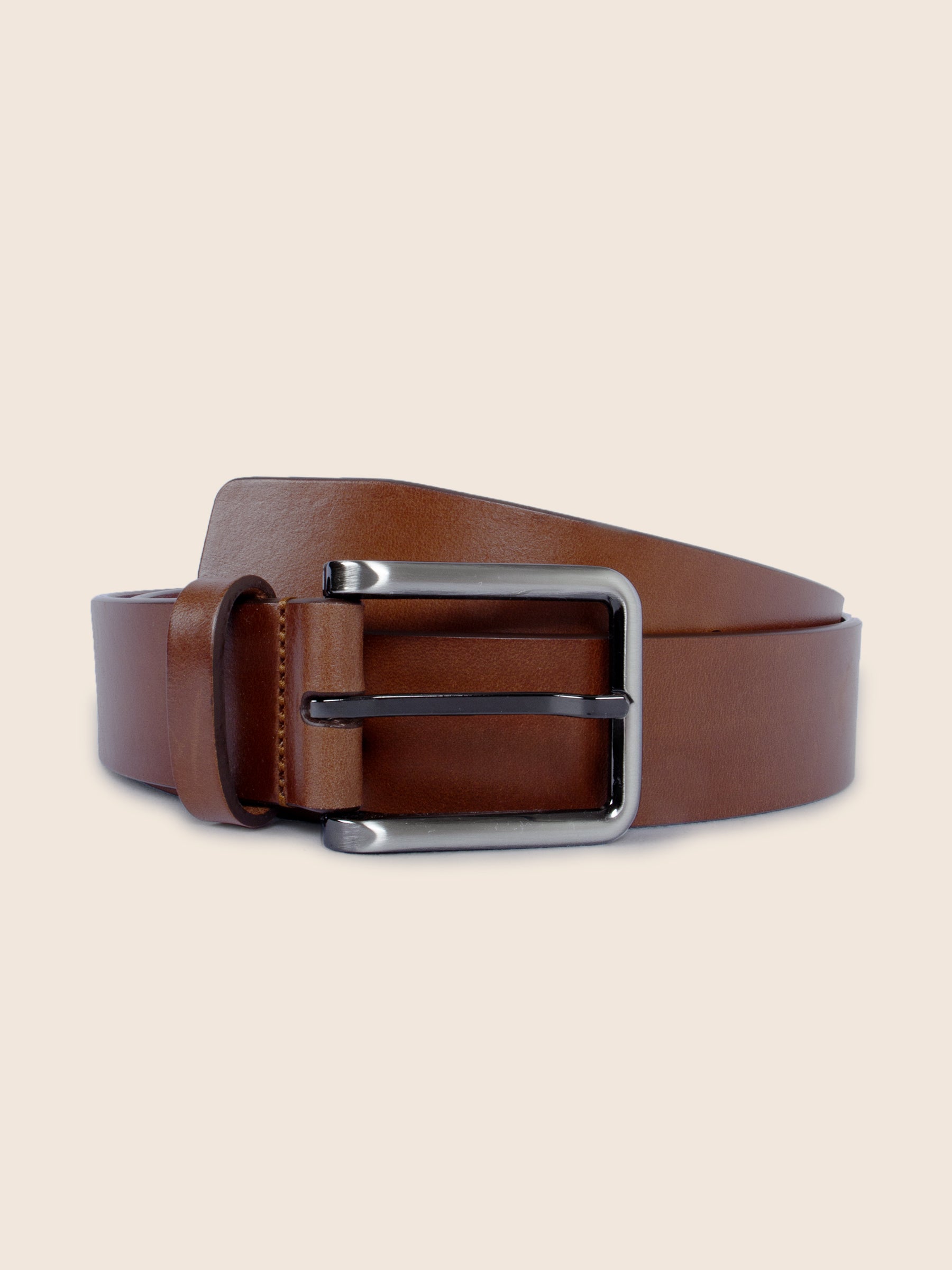 ceinture cuir marron jules jenn