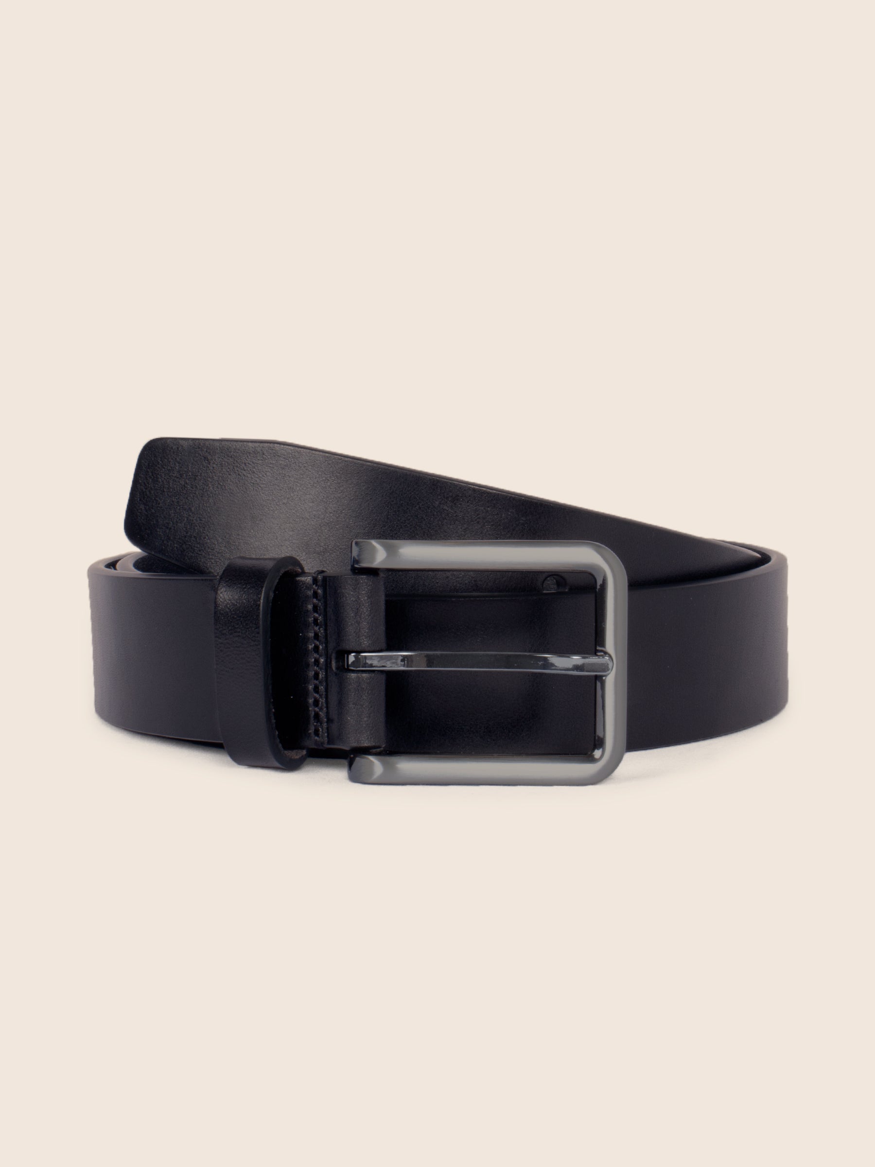 ceinture cuir noir jules jenn