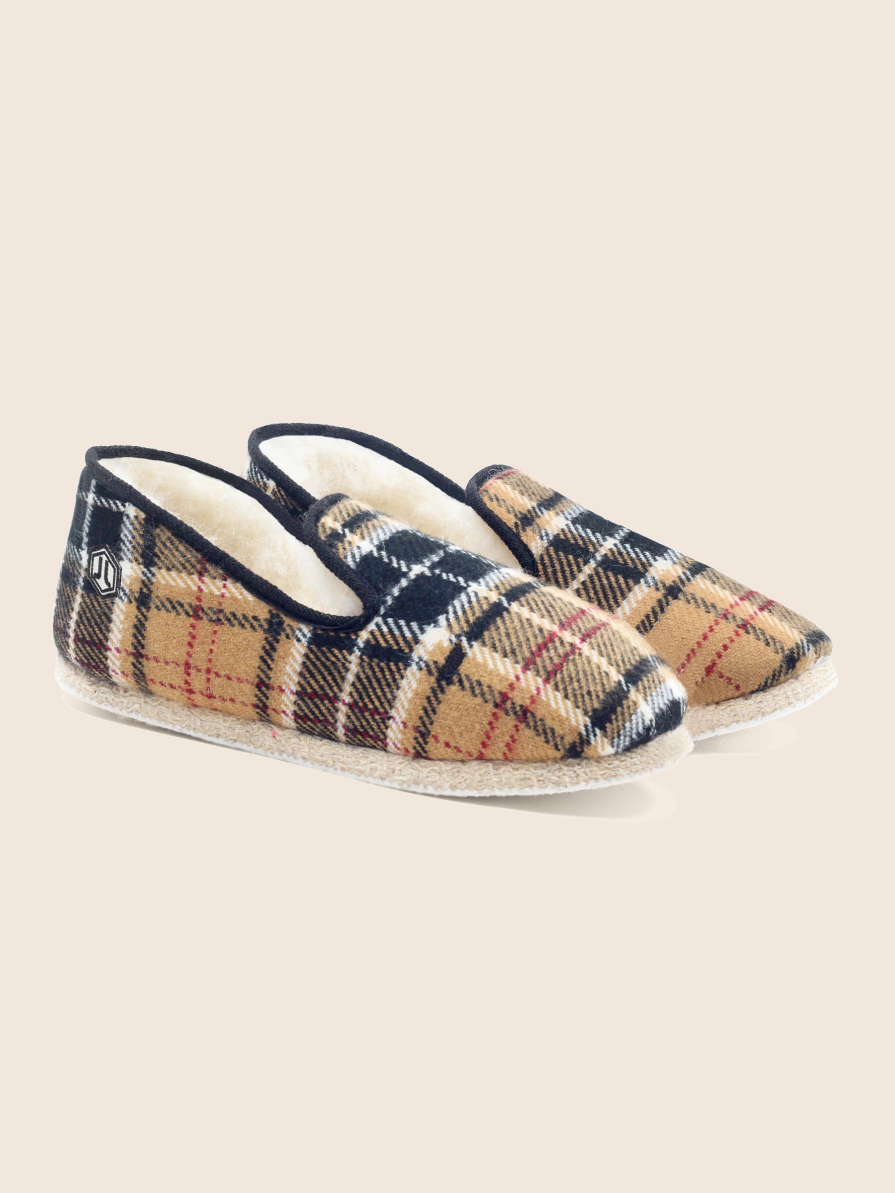 charentaises ecossais beige jules & jenn