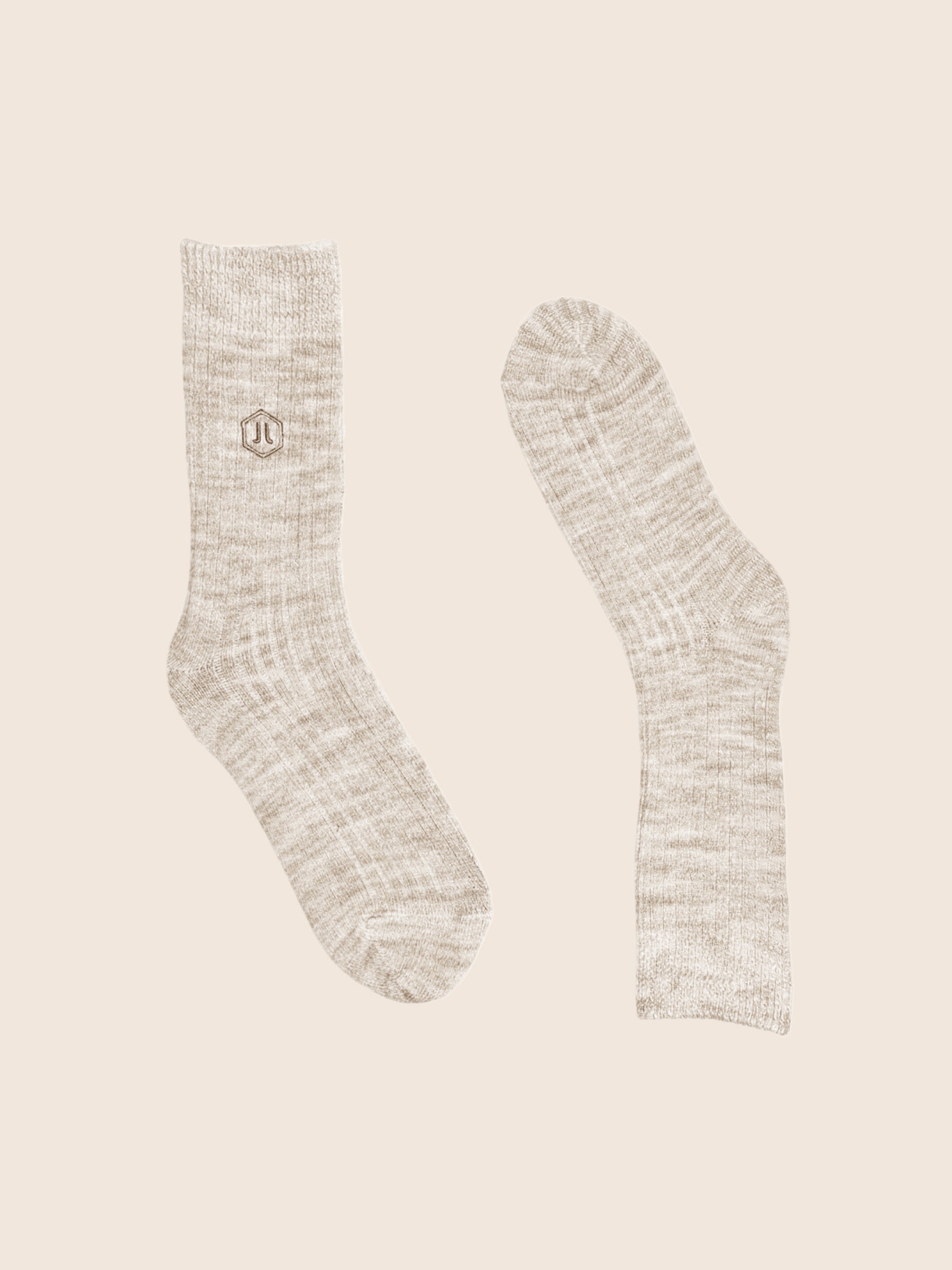 chaussettes cosy beige jules jenn