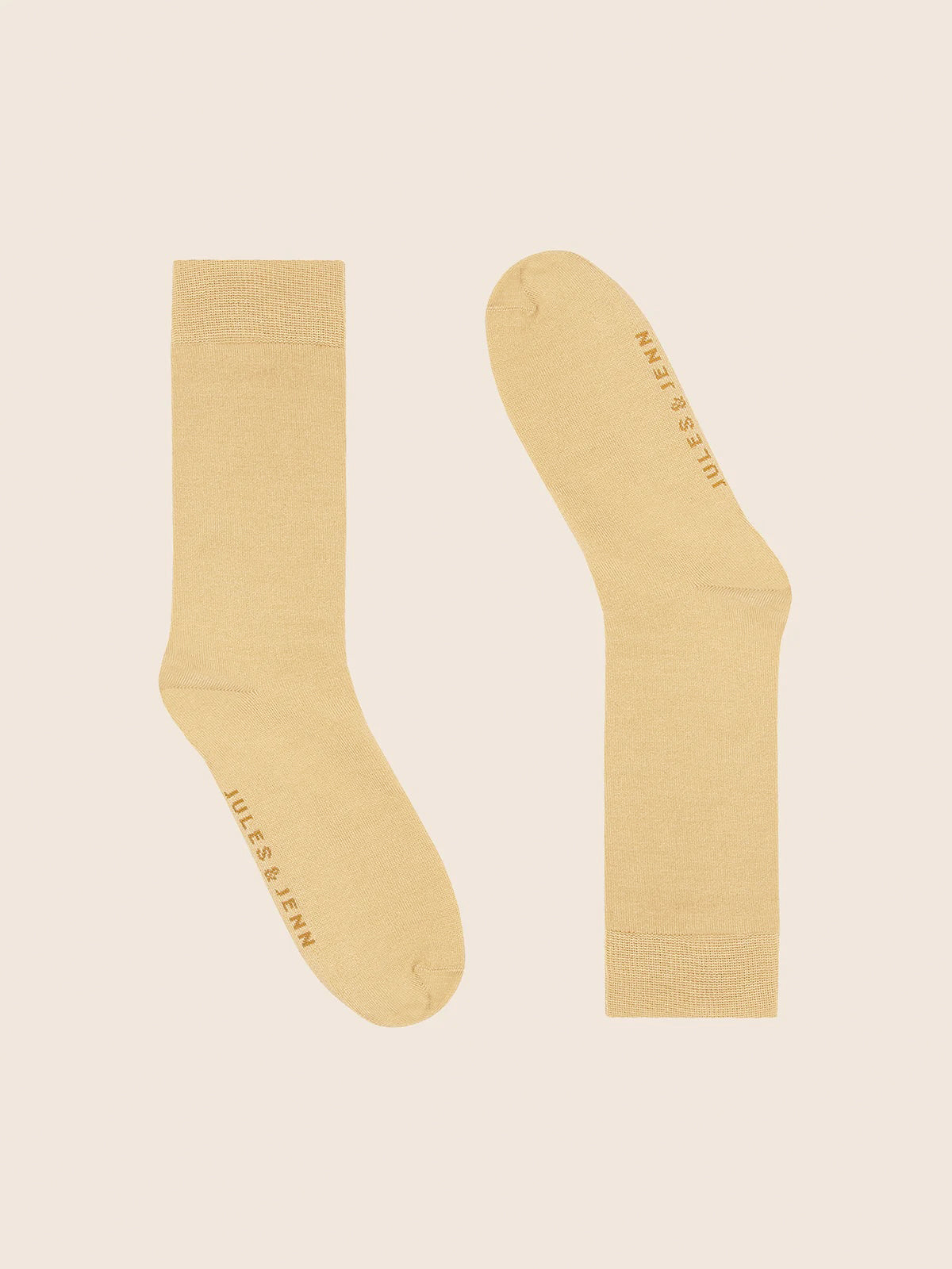 Chaussettes fil d'Ecosse beige