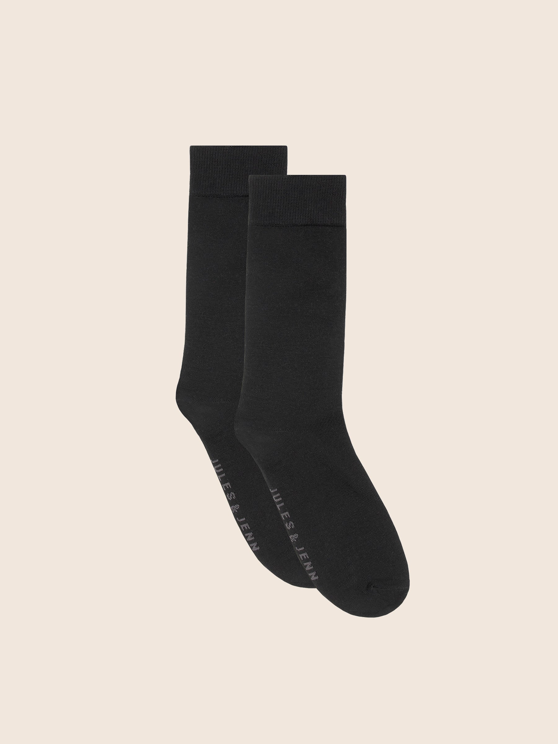 chaussettes fil ecosse noir jules & jenn