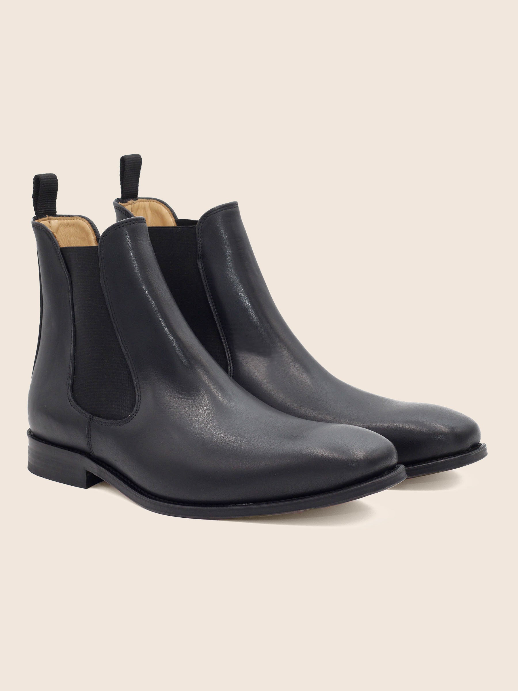 Chelsea boots cuir noir