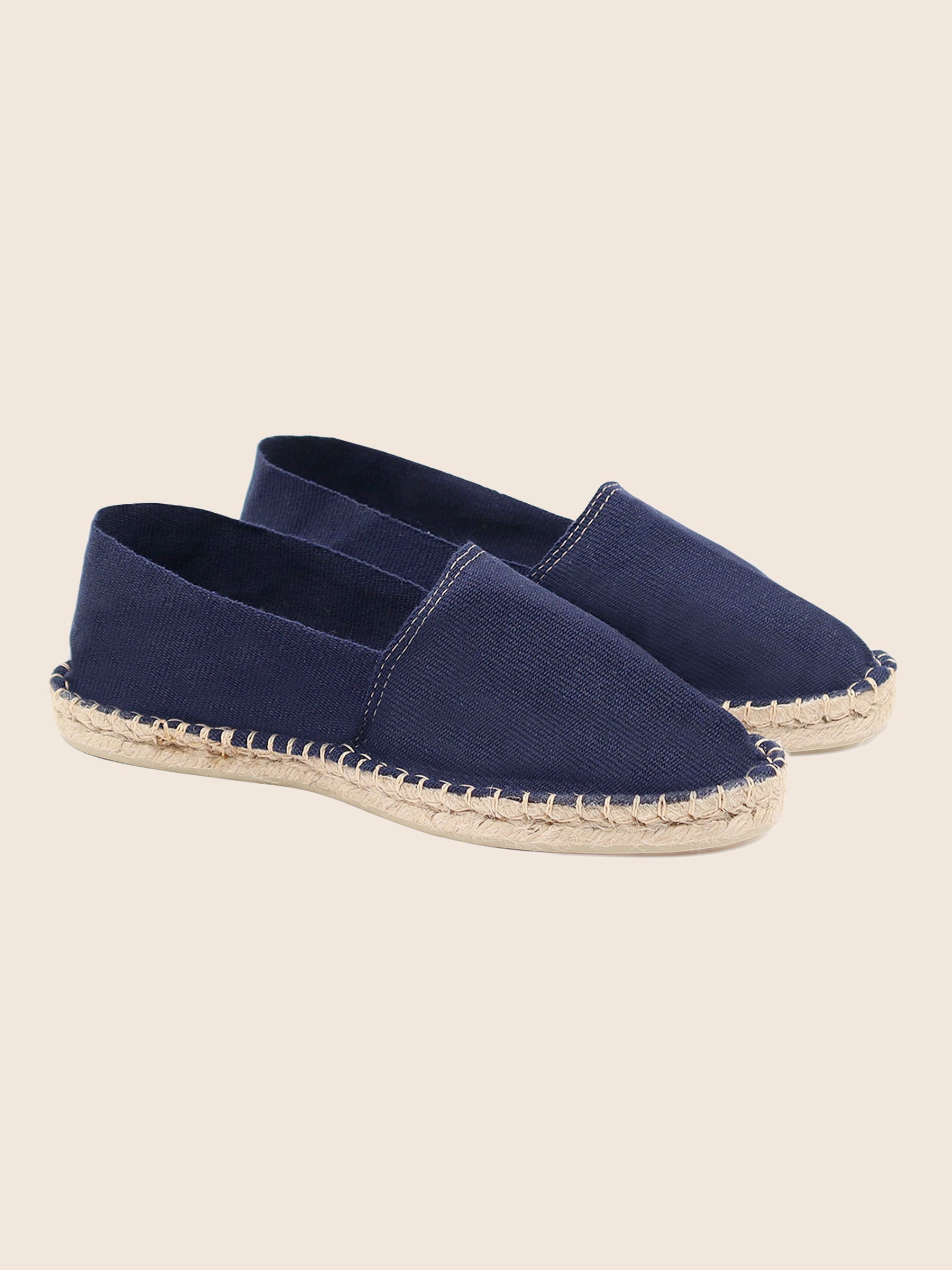 espadrilles toile de coton bleu jules & jenn