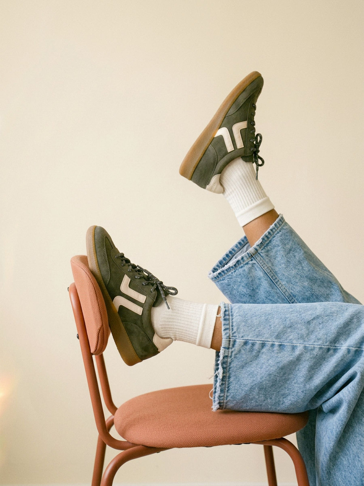 baskets-ninon-cuir-daim-kaki