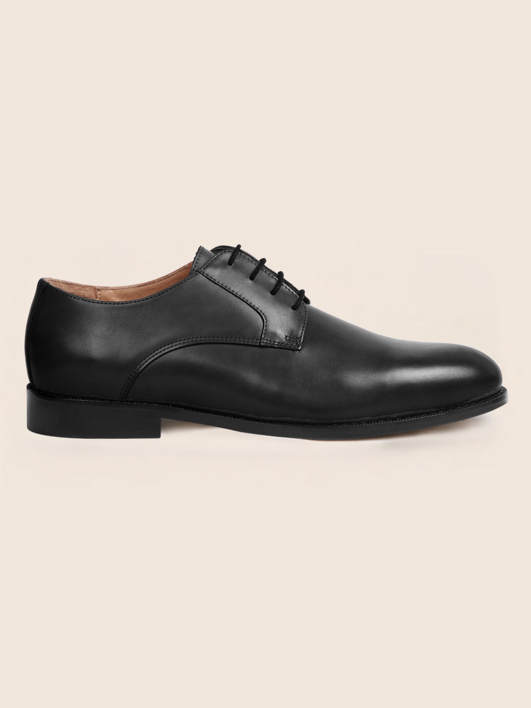 vue extérieur richelieu cuir noir jules jenn