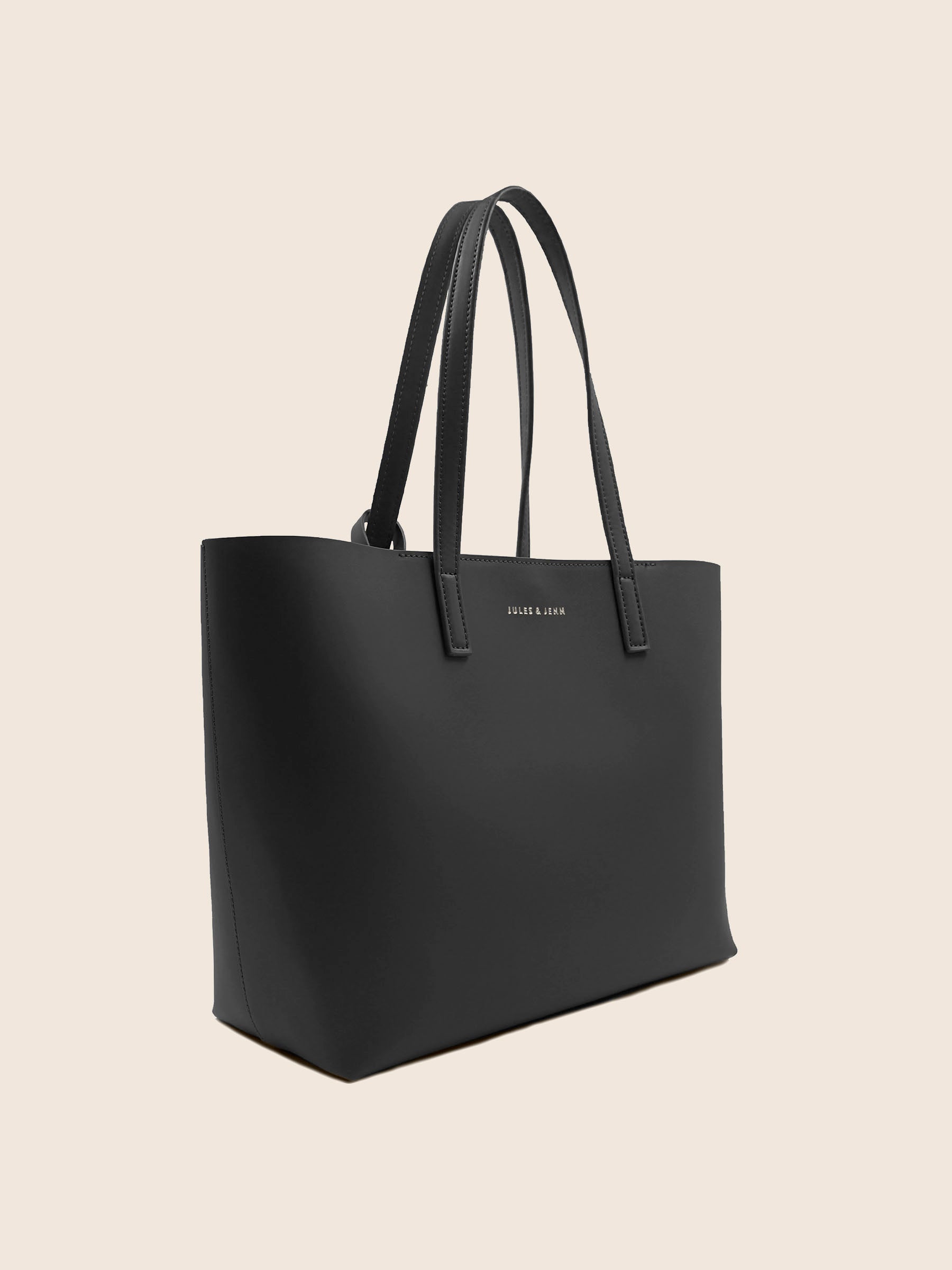 Sac cabas cuir noir