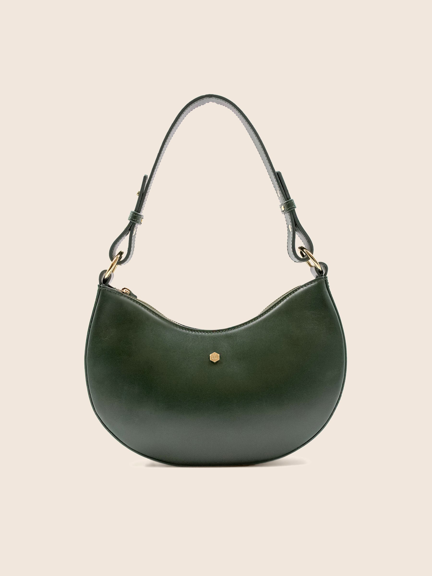 sac hobo cuir vert jules jenn