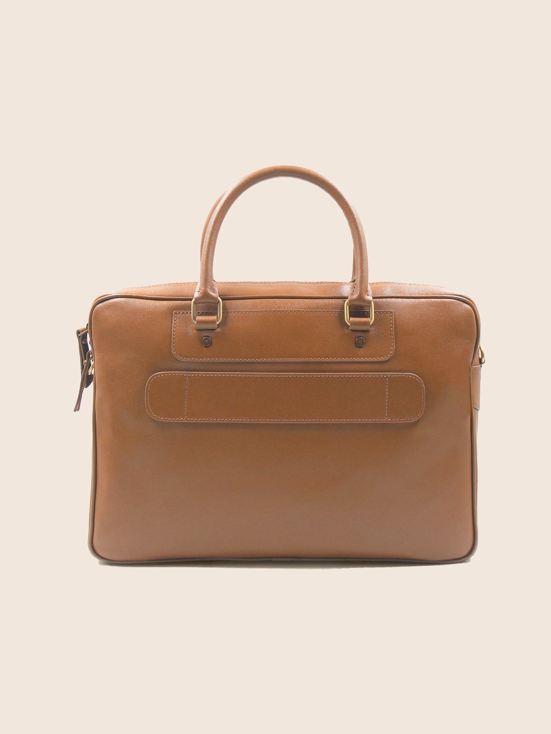 vue arriere sacoche cuir grave cognac jules & jenn