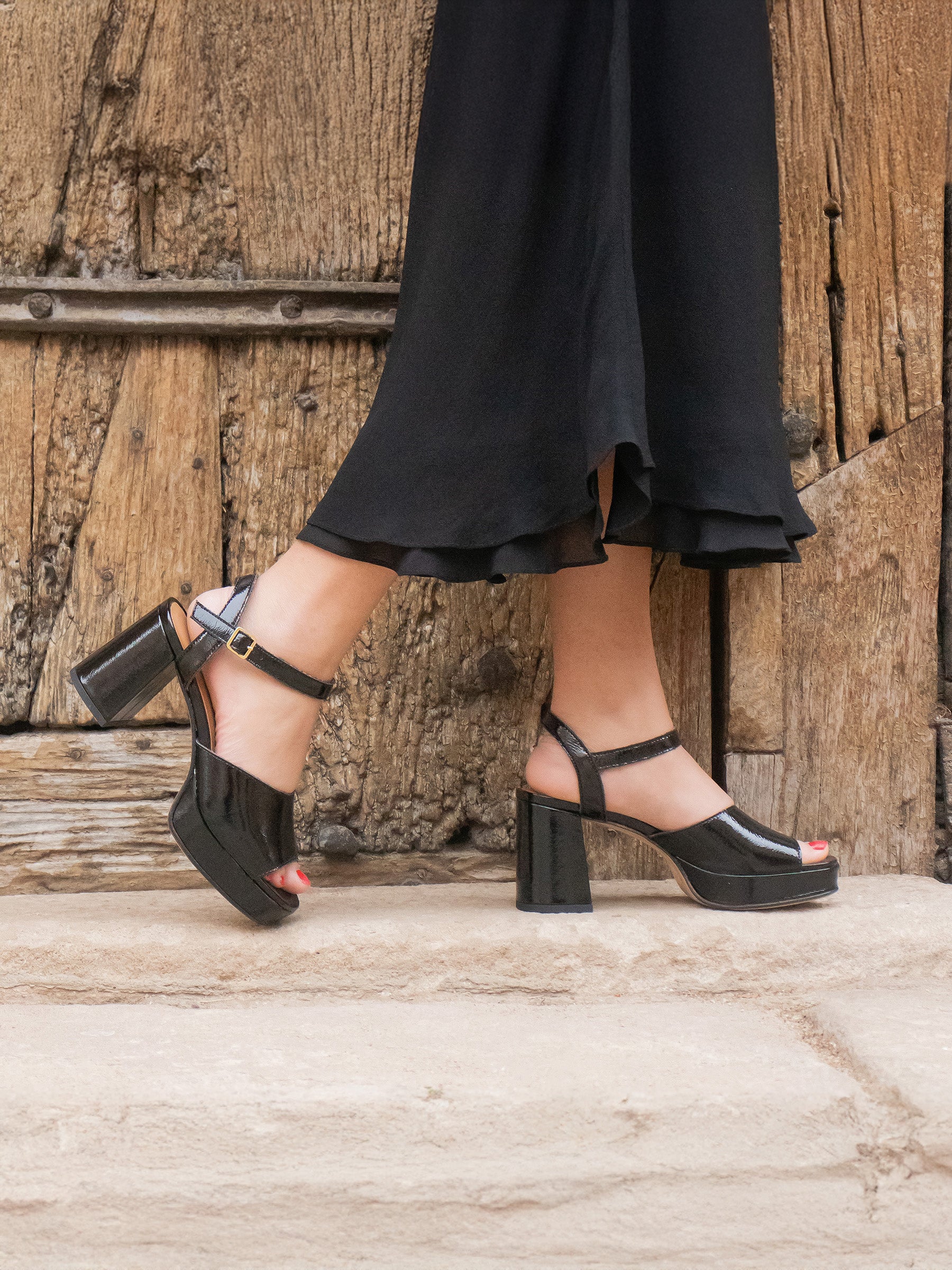 Sandales Plates Pour Femme En Cuir à Lanières Tressées – Confort Avec Support De Voûte Plantaire, Idéales Printemps/été