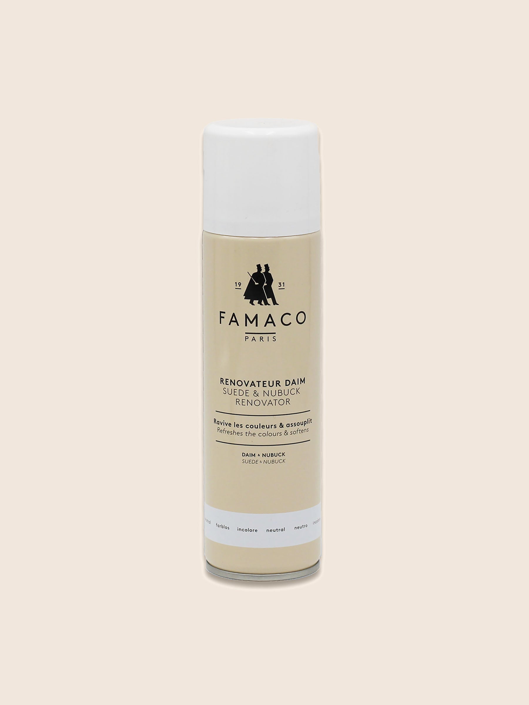 Spray renovateur daim incolore Famaco JULES & JENN