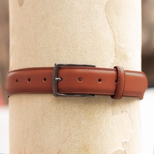 vue posee ceinture madrid cuir cognac jules & jenn